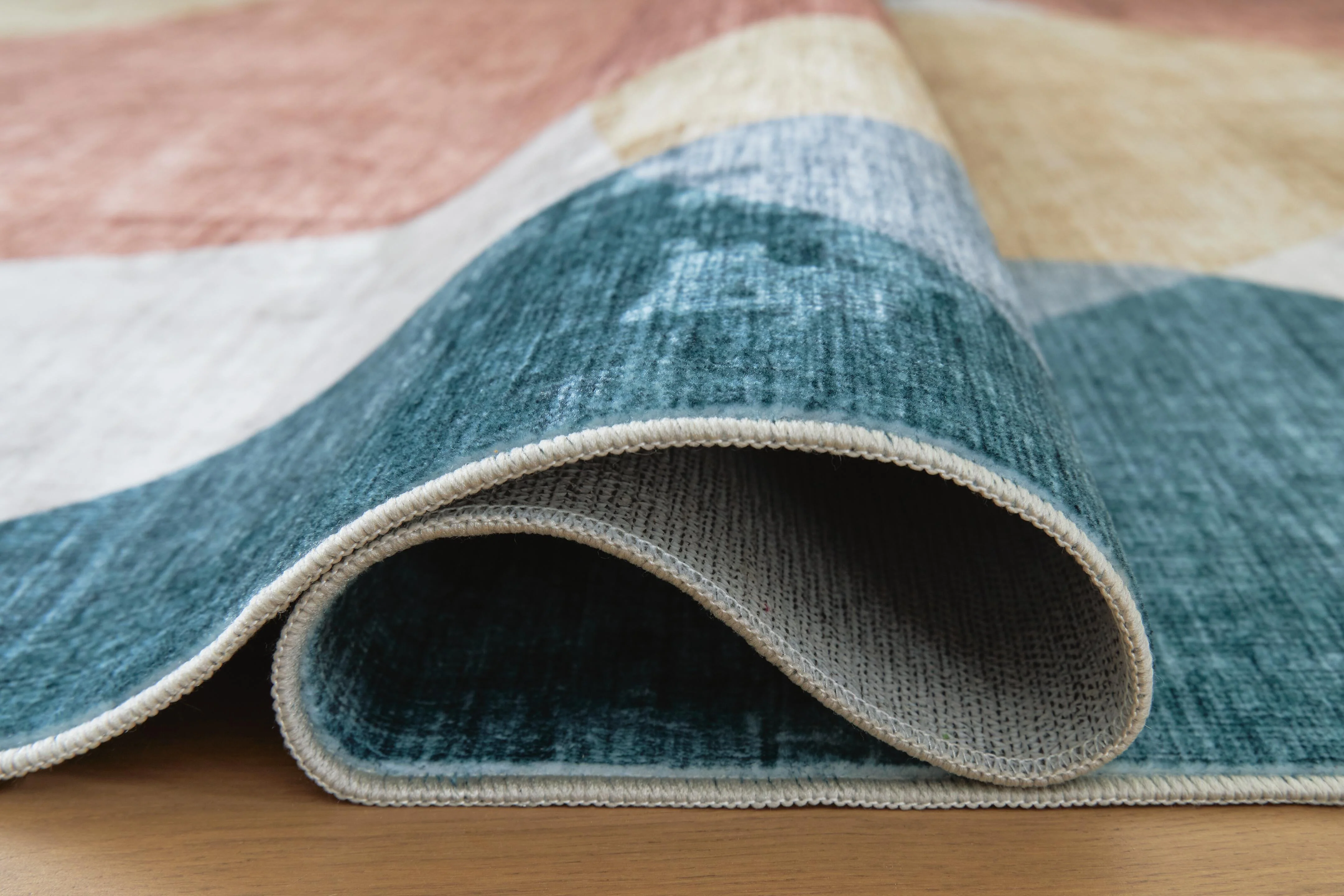 Chanleigh Washable 7'6" x 9'6" Area Rug - Image 4