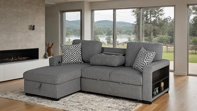 Chatham Sectional Gray - Image 2