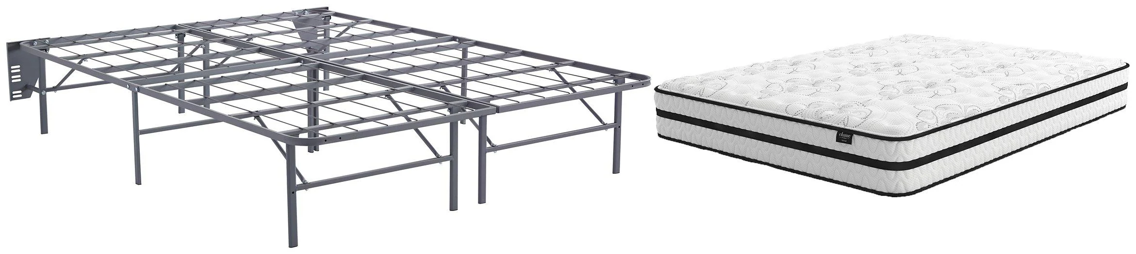 Chime 10 Inch Hybrid 2-Piece Mattress Package - Image 7