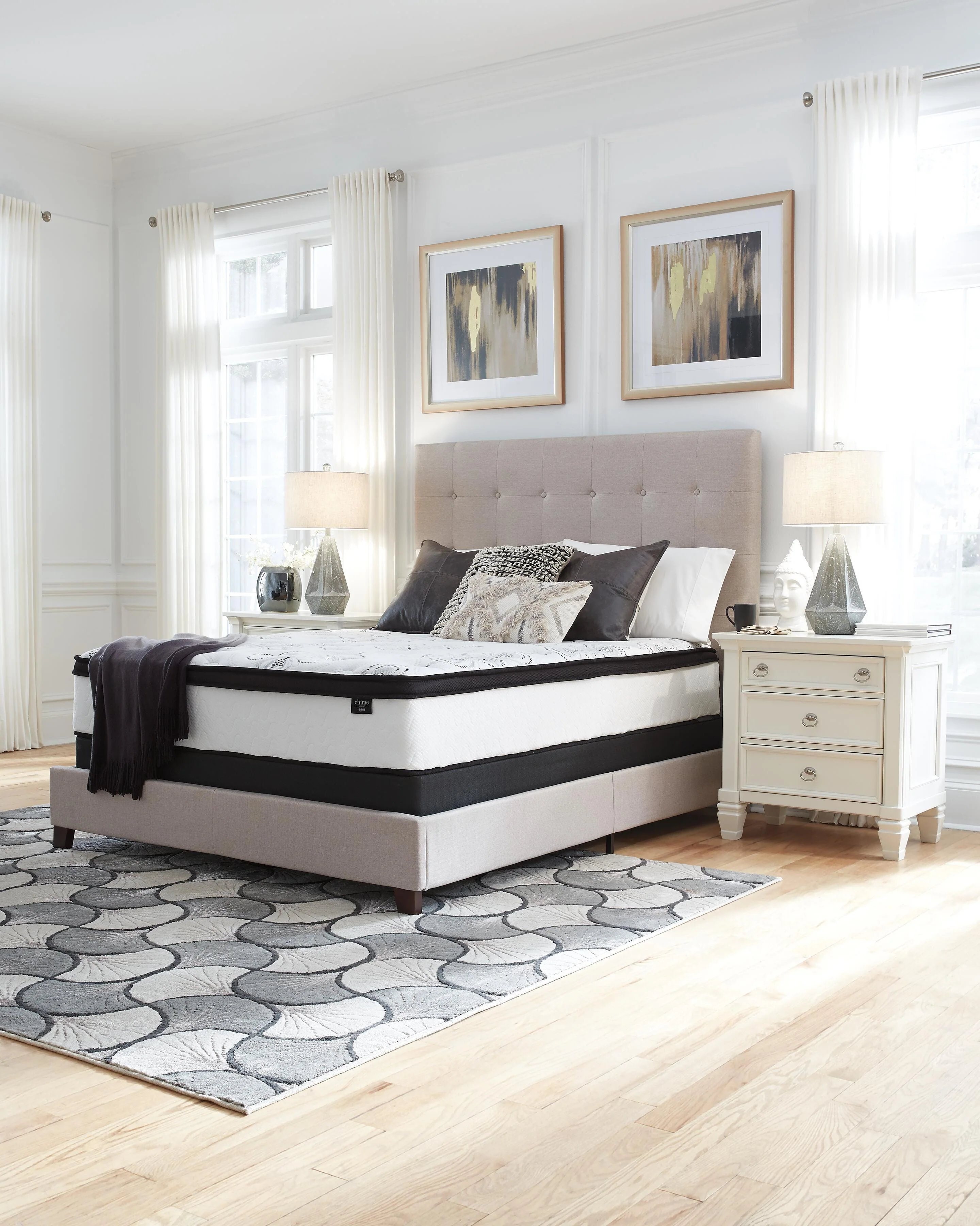 Chime 12 Inch Hybrid Mattress in a Box - Image 62