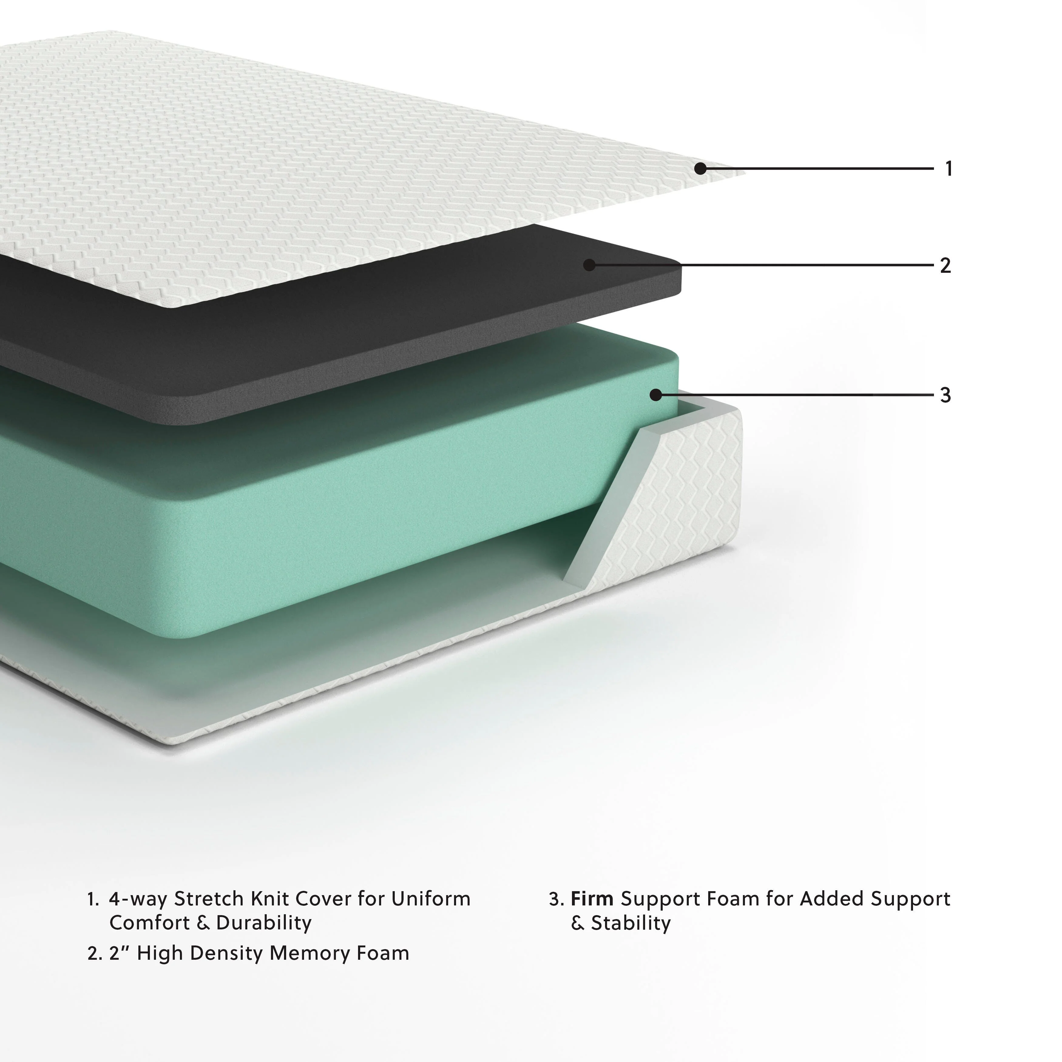 Chime 12 Inch Memory Foam Mattress in a Box - Image 46