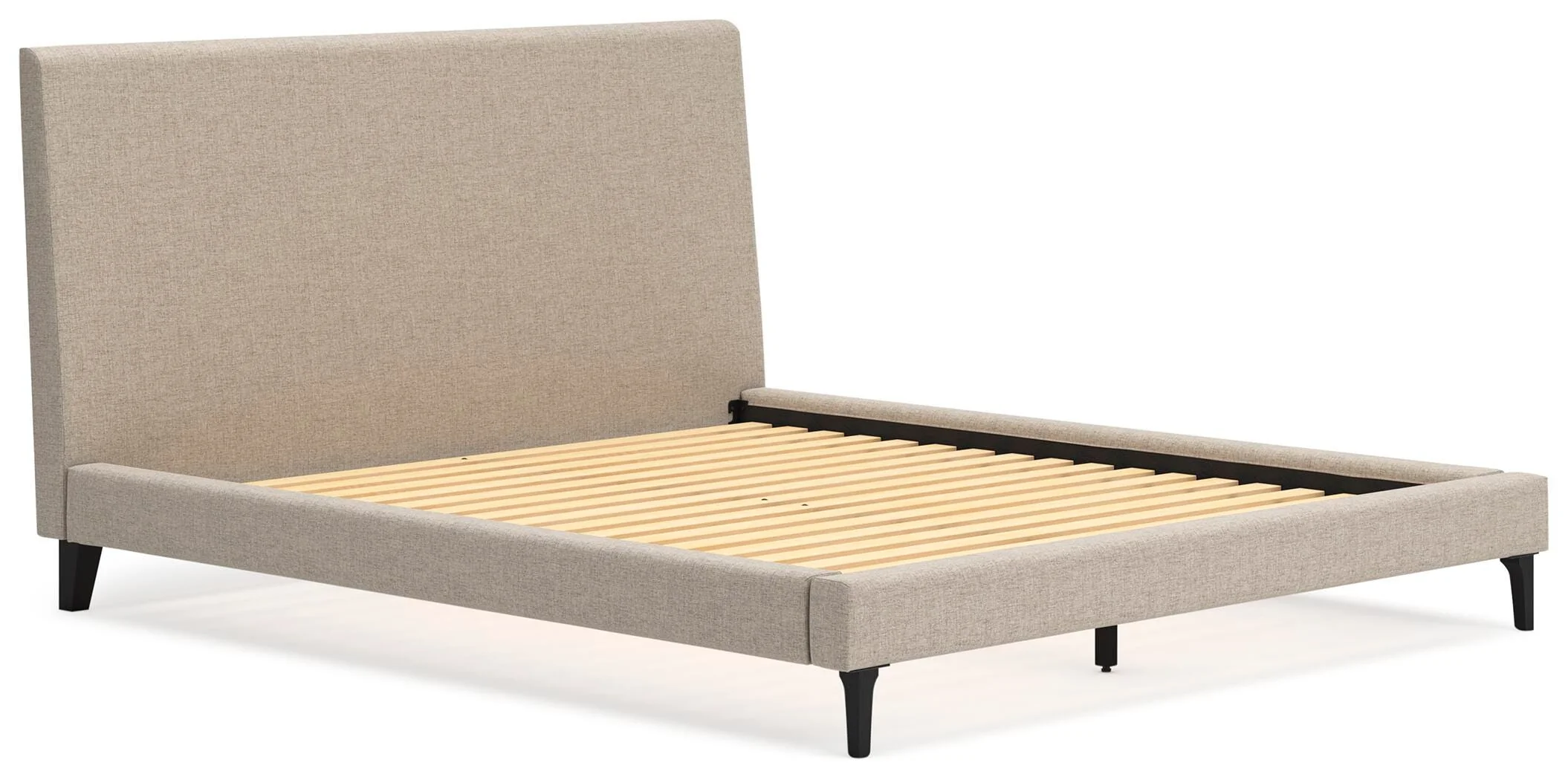 Cielden Upholstered Bed with Roll Slats - Image 5