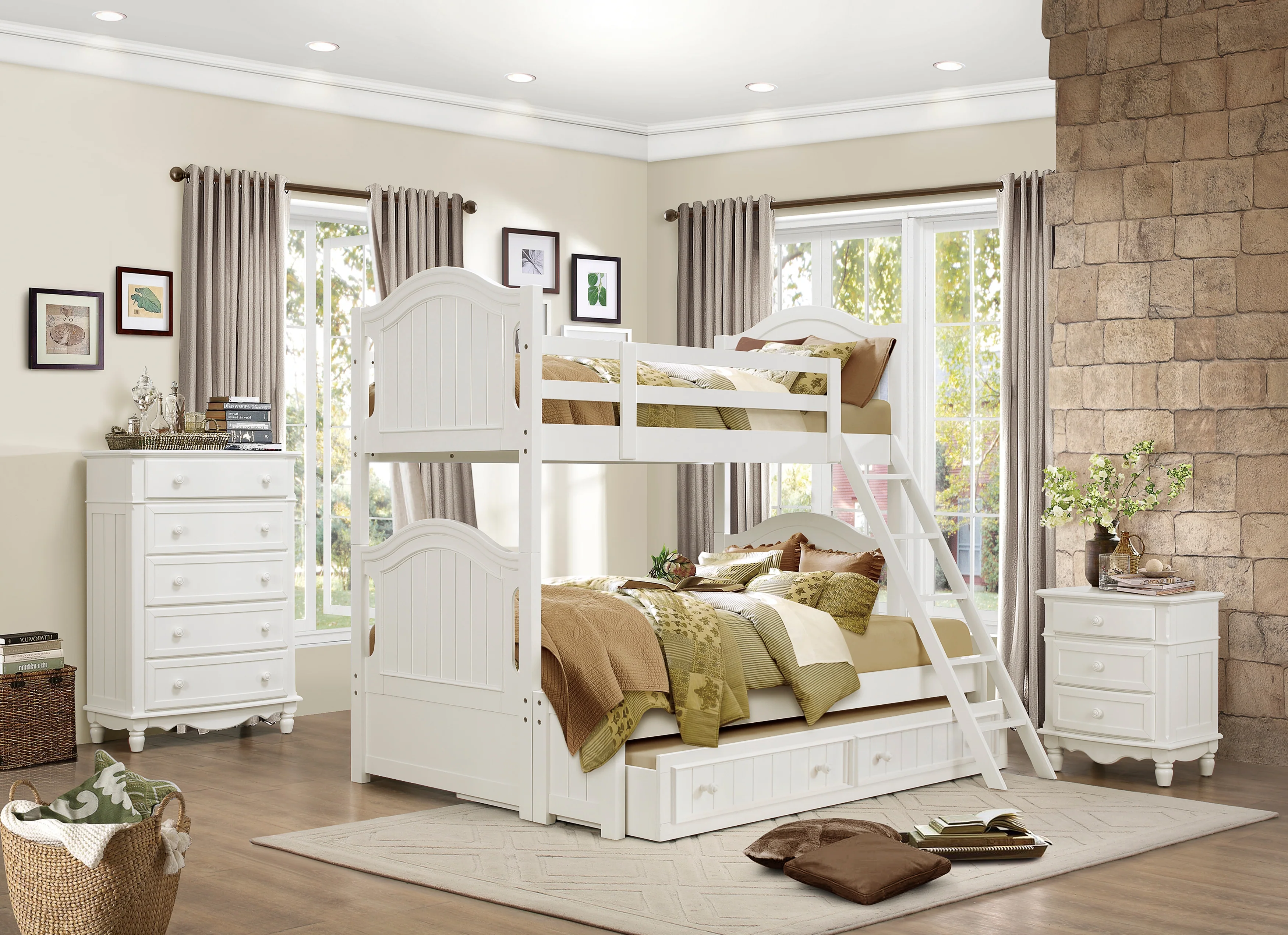 Clementine Twin/Full Bunk Bed - Image 2