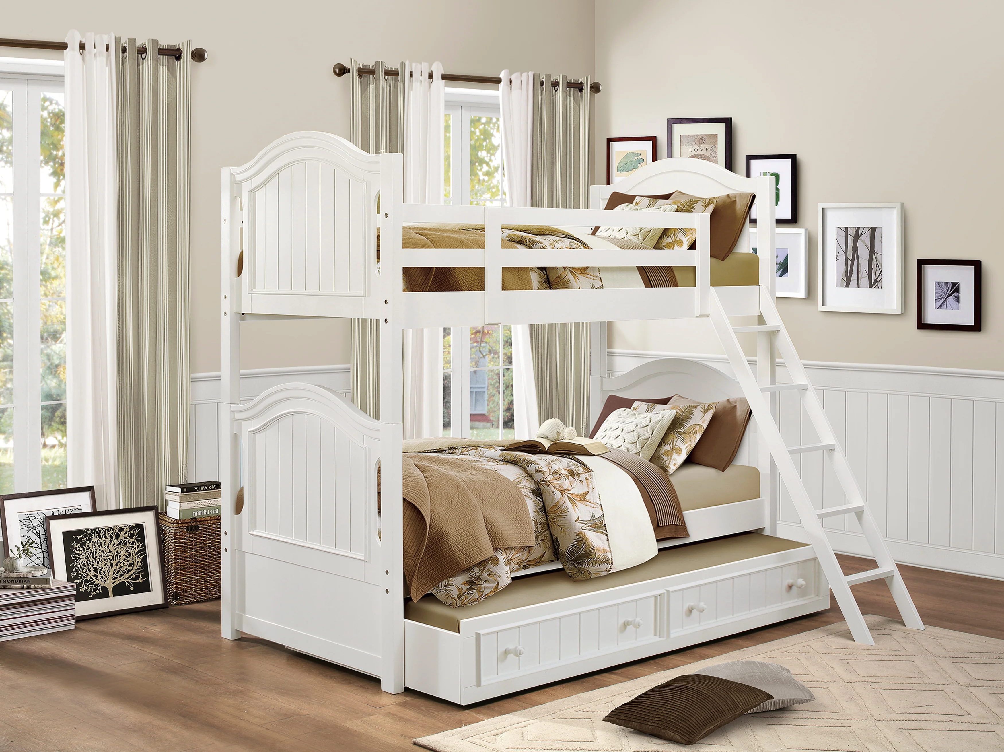 Clementine Twin/Twin Bunk Bed With Twin Trundle - Image 3