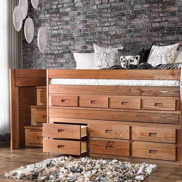 CLEO Twin Captain Bed w/ 1 Slat Kit (*Mattress Ready) - Image 6