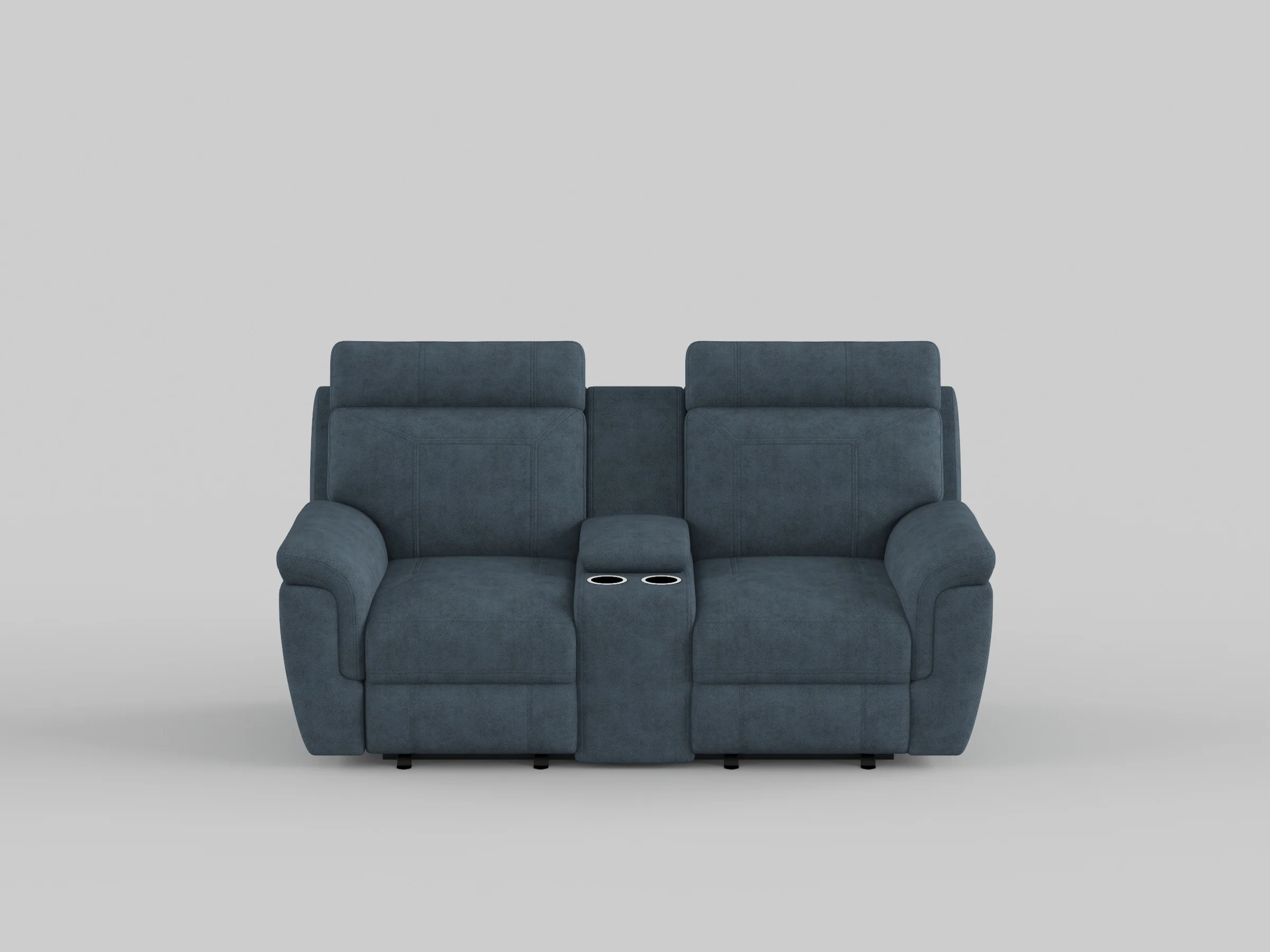 Clifton 2pc Set: Sofa, Love - Image 7