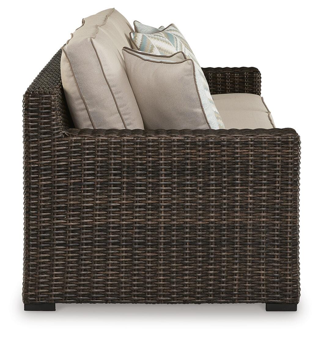 Coastline Bay Outdoor Sofa with Cushion - Image 4