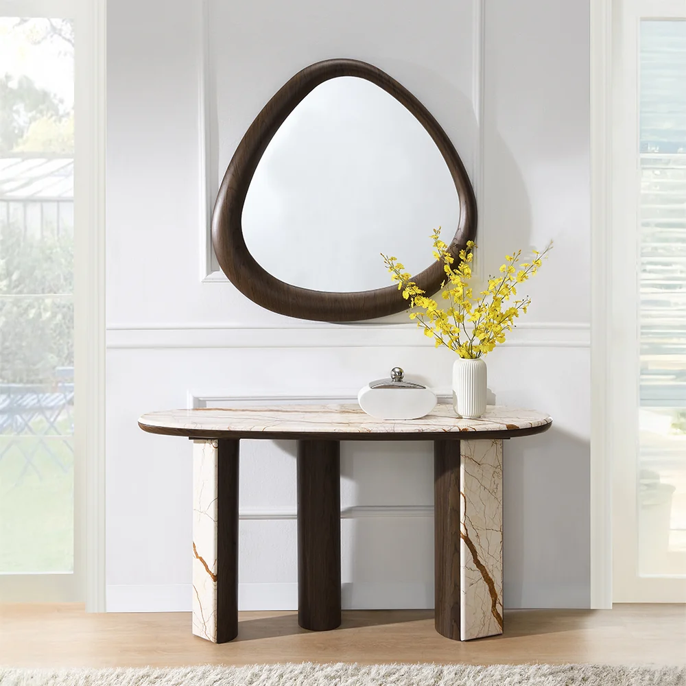 Console Table W/Marble Top - Image 6