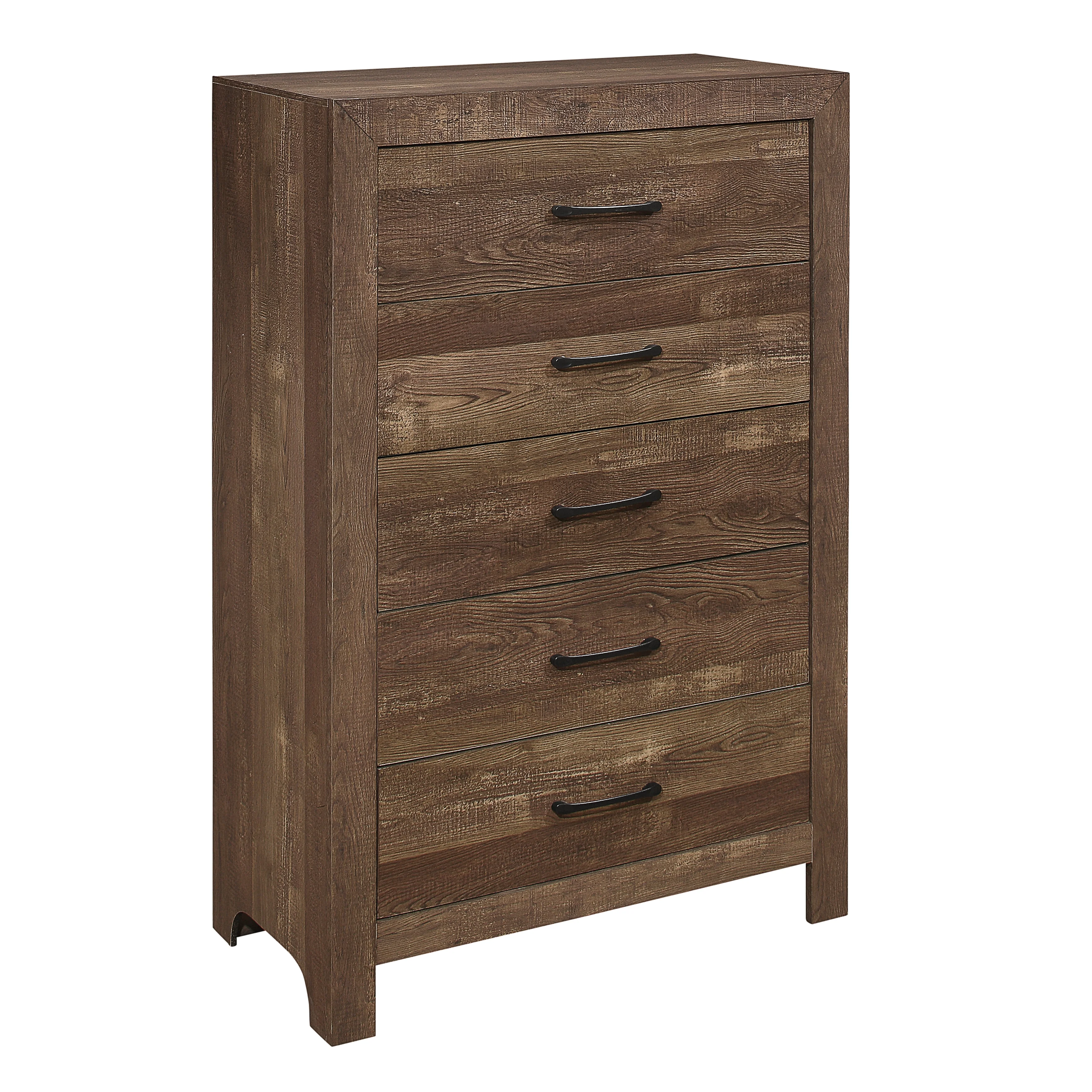 Corbin Bed Set Brown - Image 5