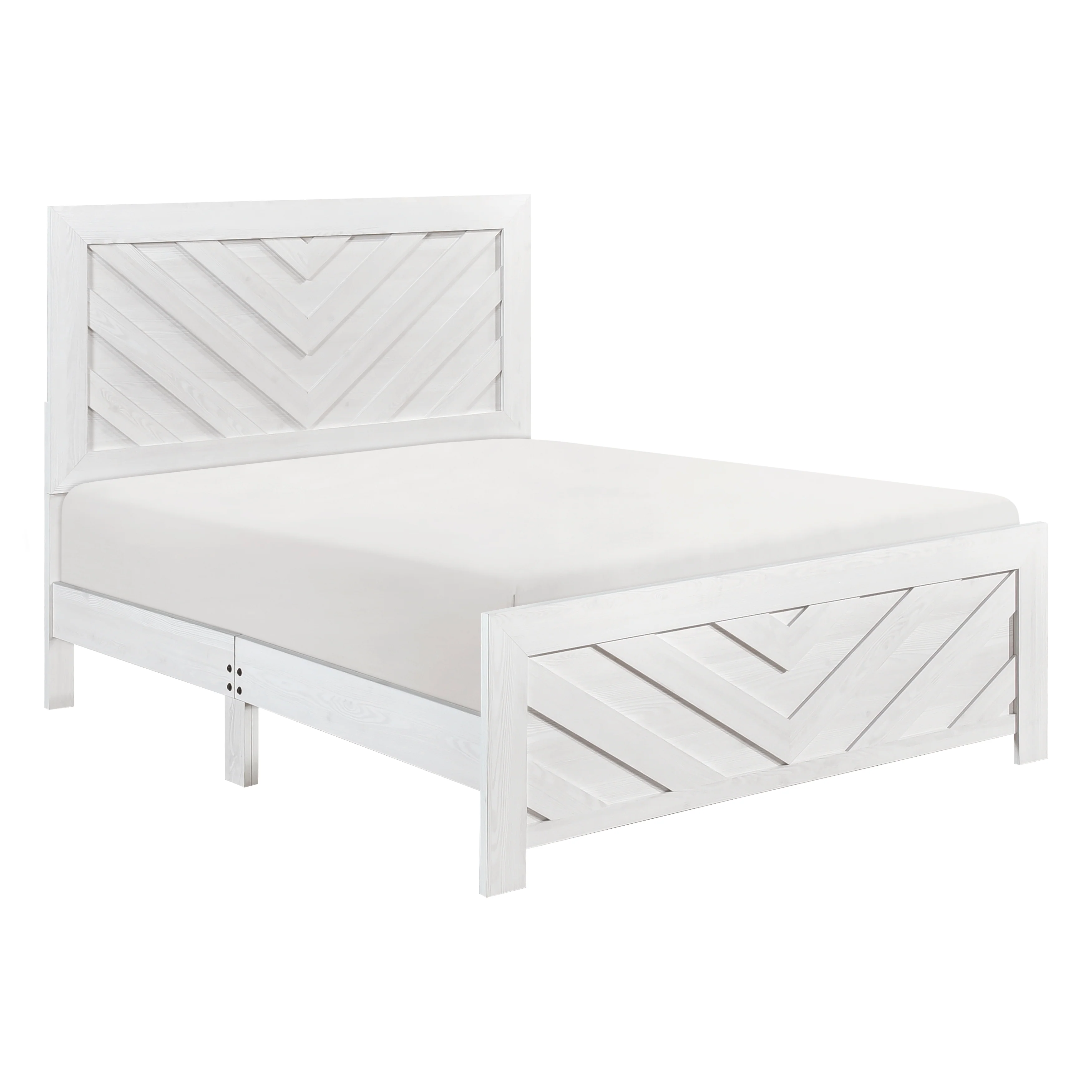 Corbin California King & Eastern King Bed White - Image 10