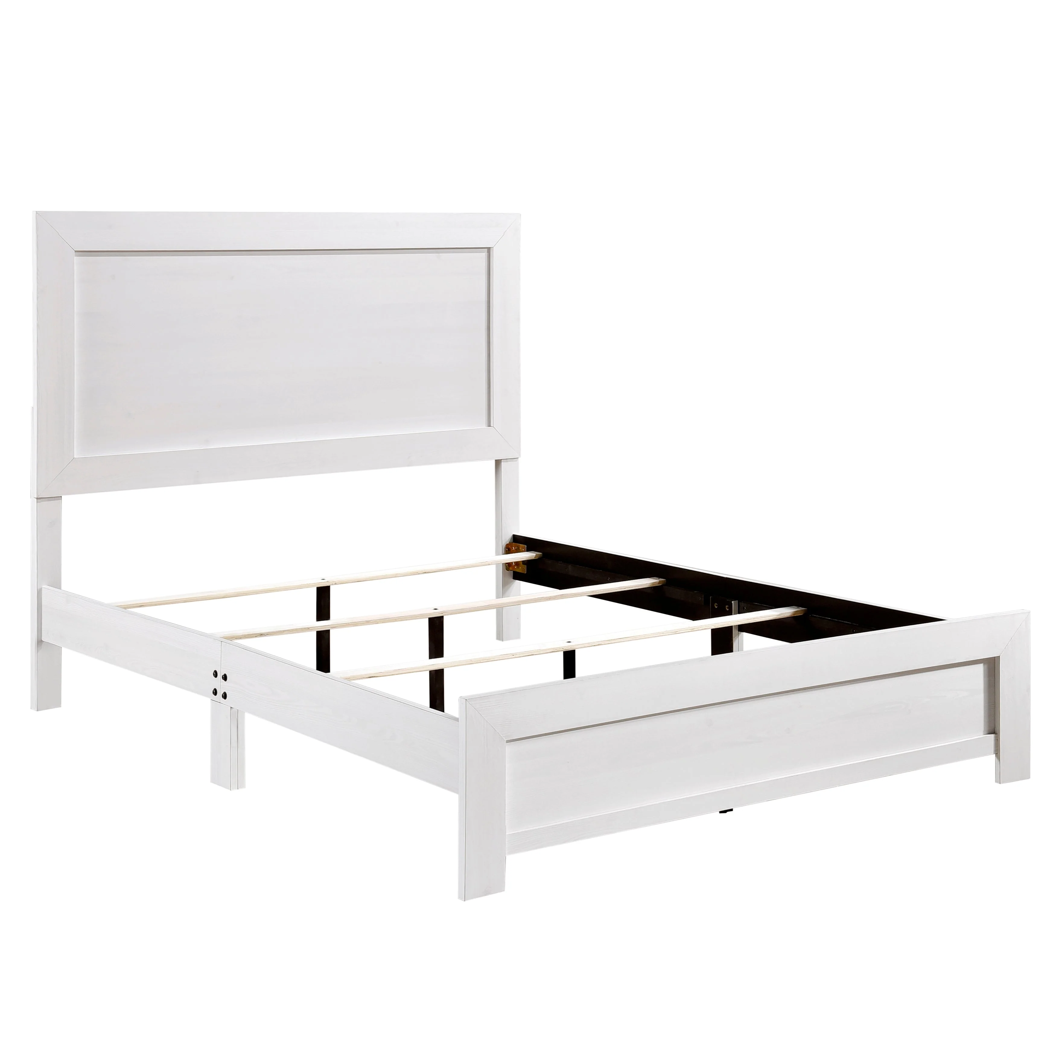 Corbin California King & Eastern King Bed White - Image 15