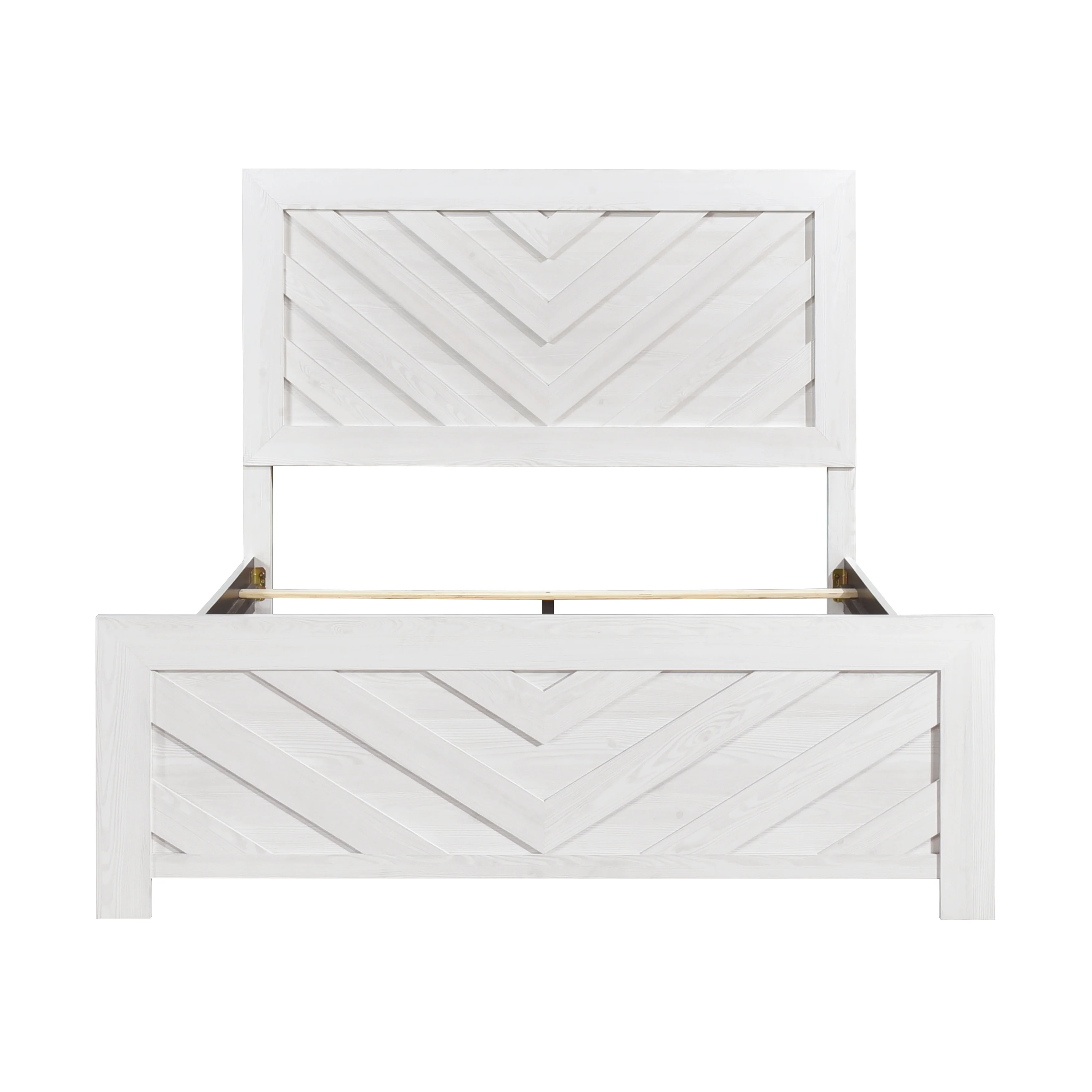 Corbin California King & Eastern King Bed White - Image 2