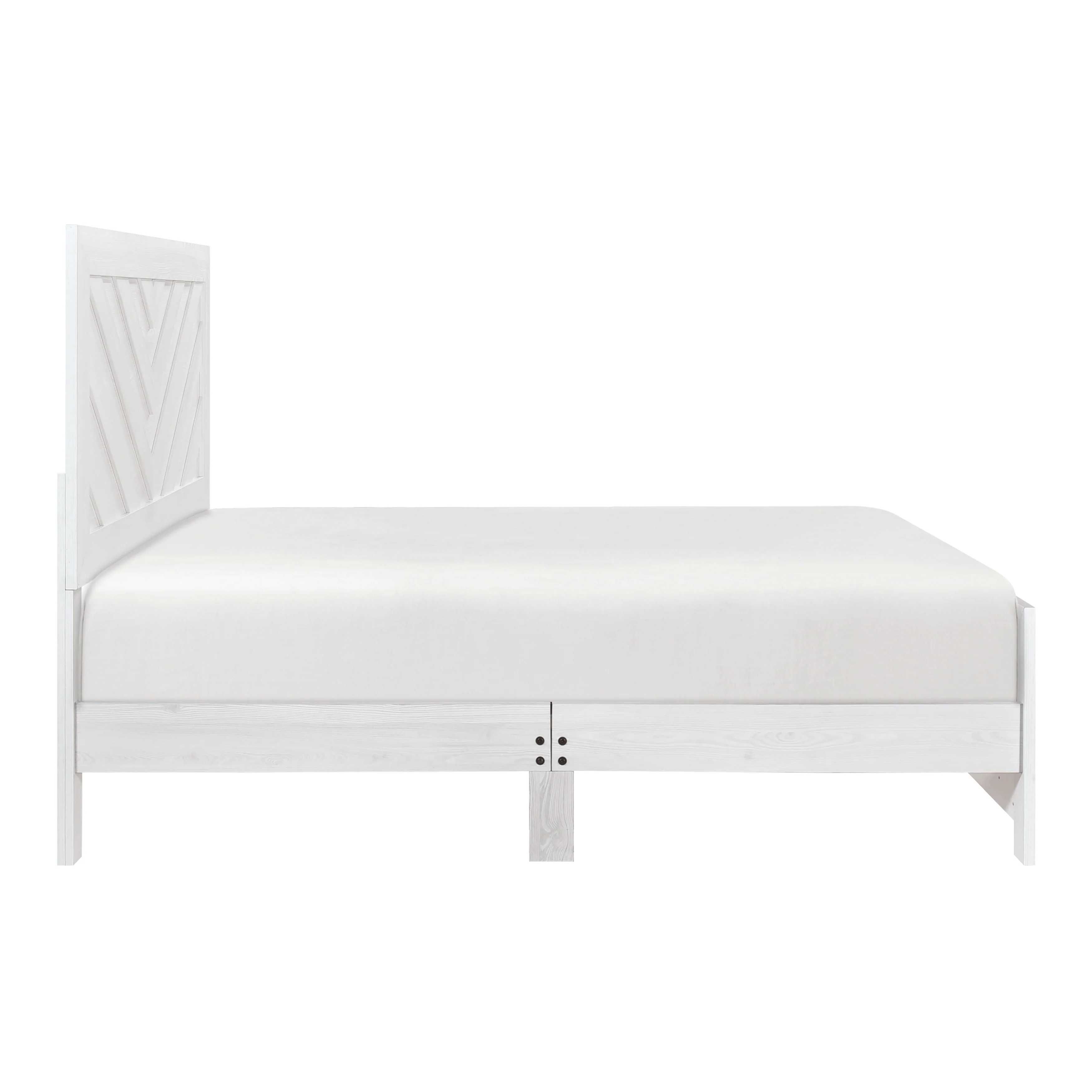 Corbin California King & Eastern King Bed White - Image 5