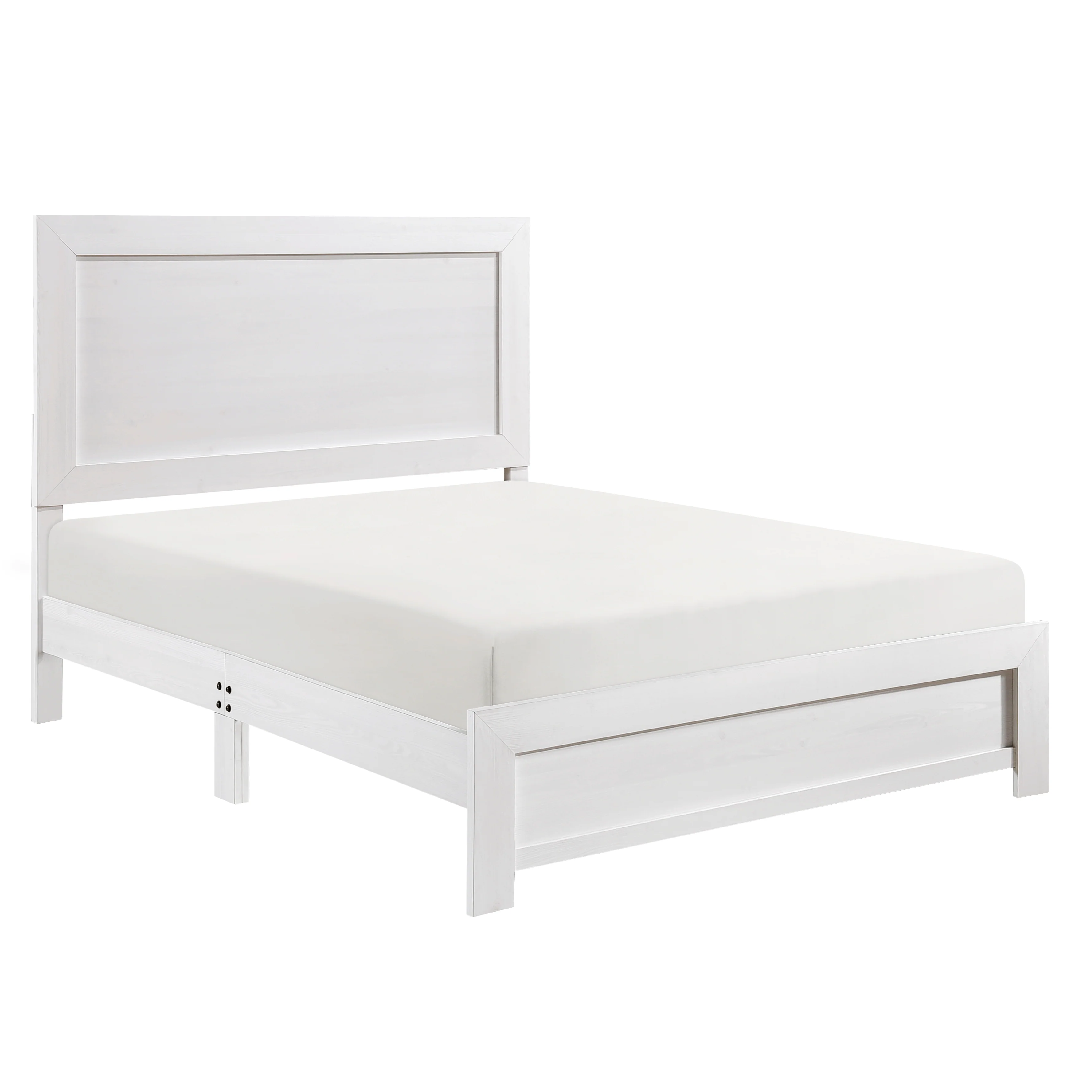 Corbin California King & Eastern King Bed White - Image 8