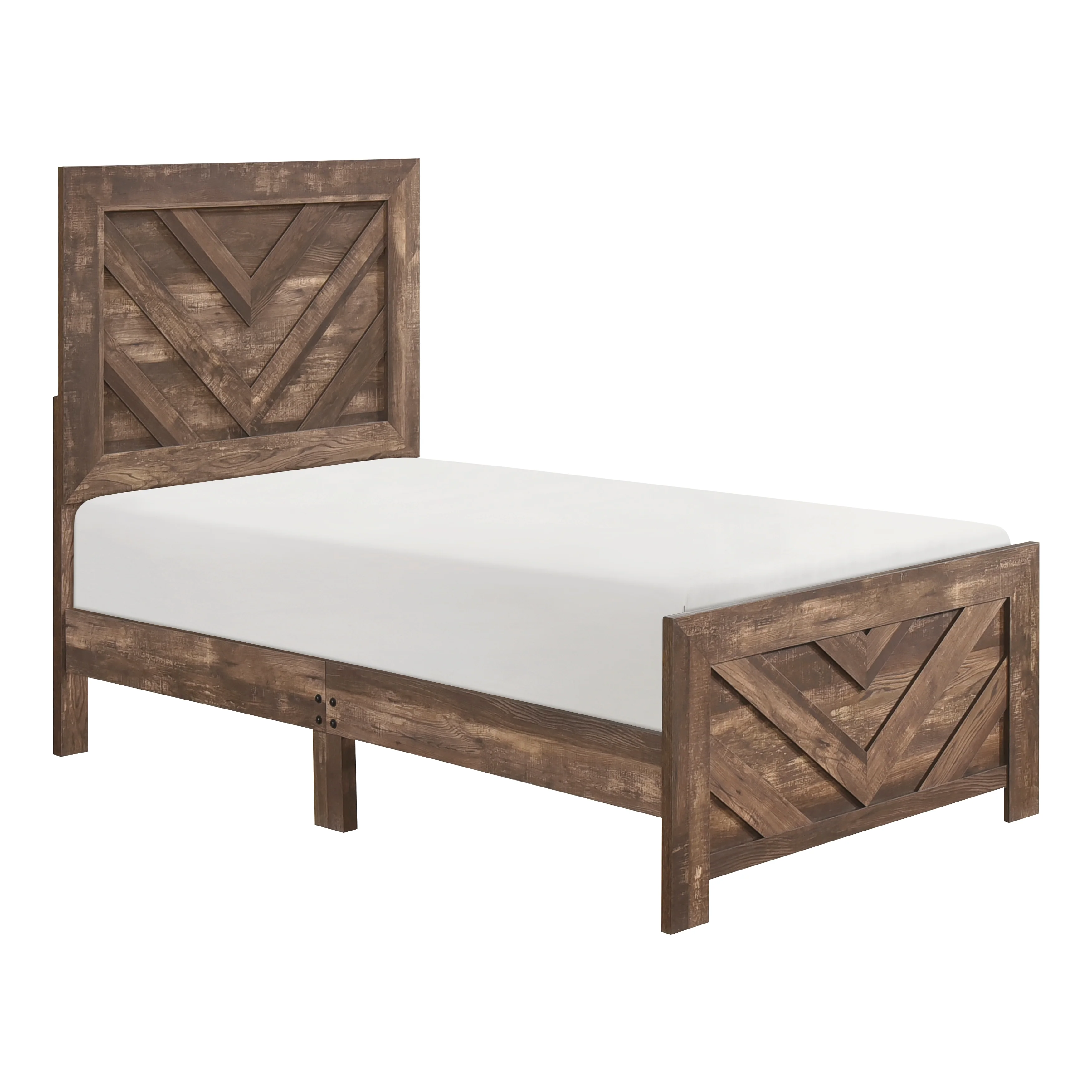 Corbin Full & Twin Bed Natural - Image 9