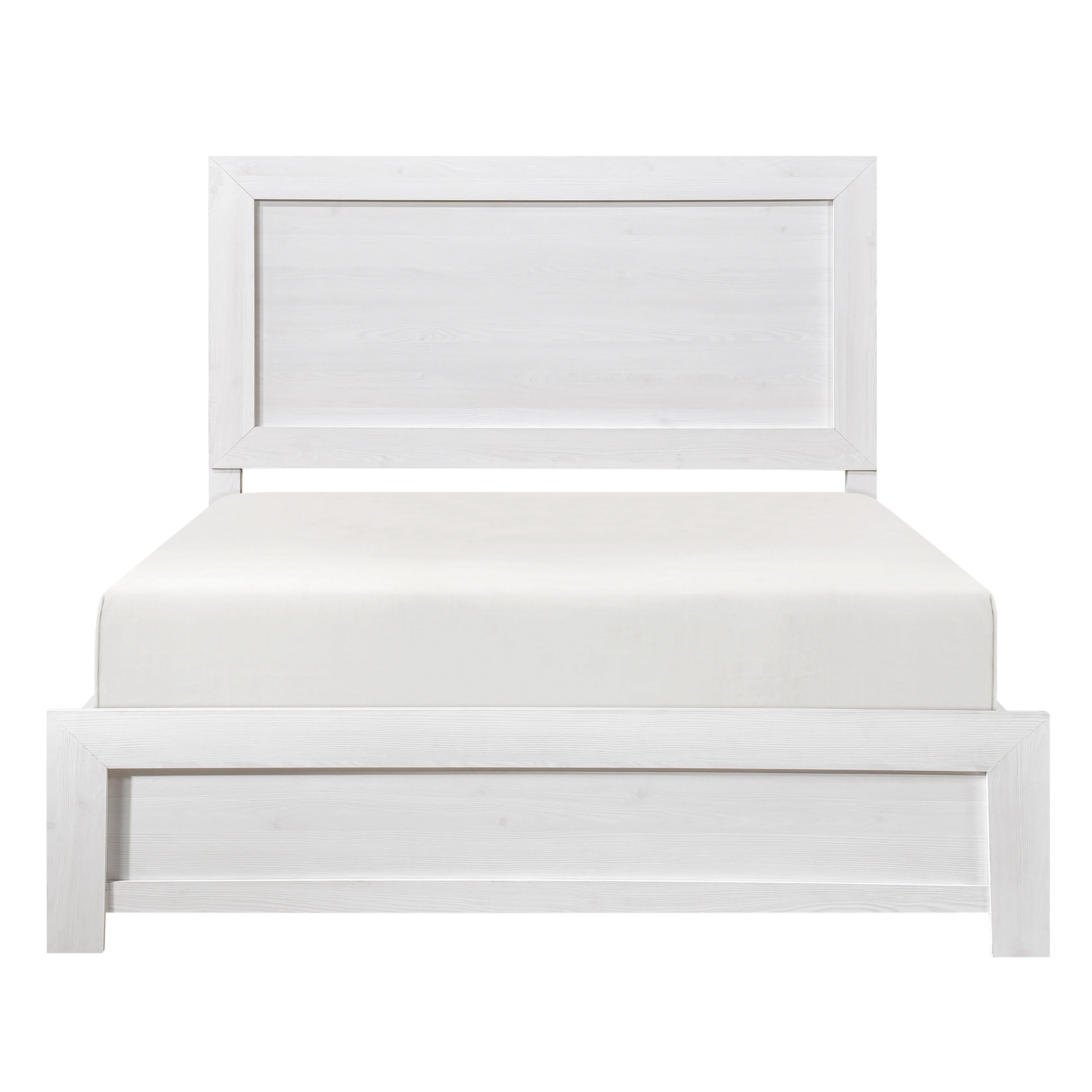 Corbin Queen & Twin Bed Set White - Image 14