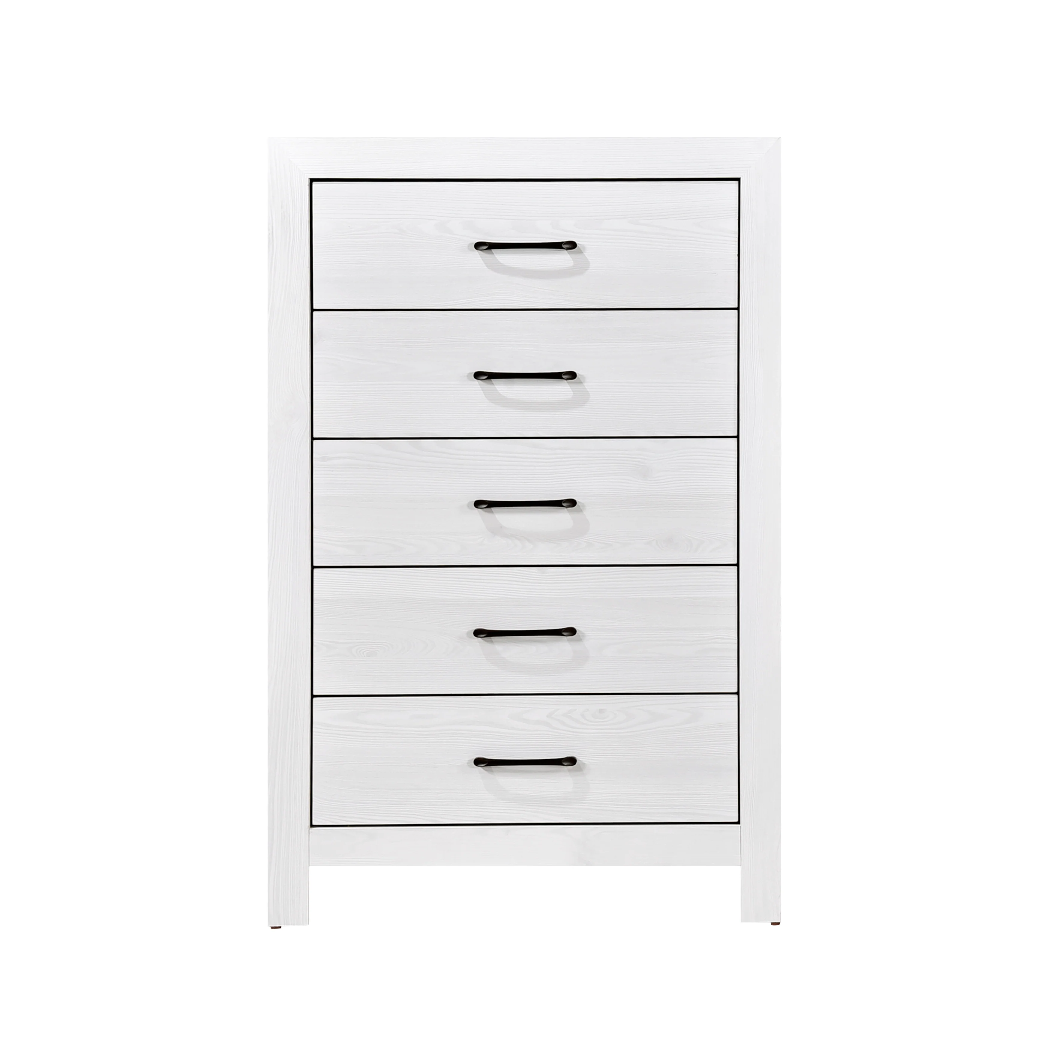 Corbin Queen & Twin Bed Set White - Image 5