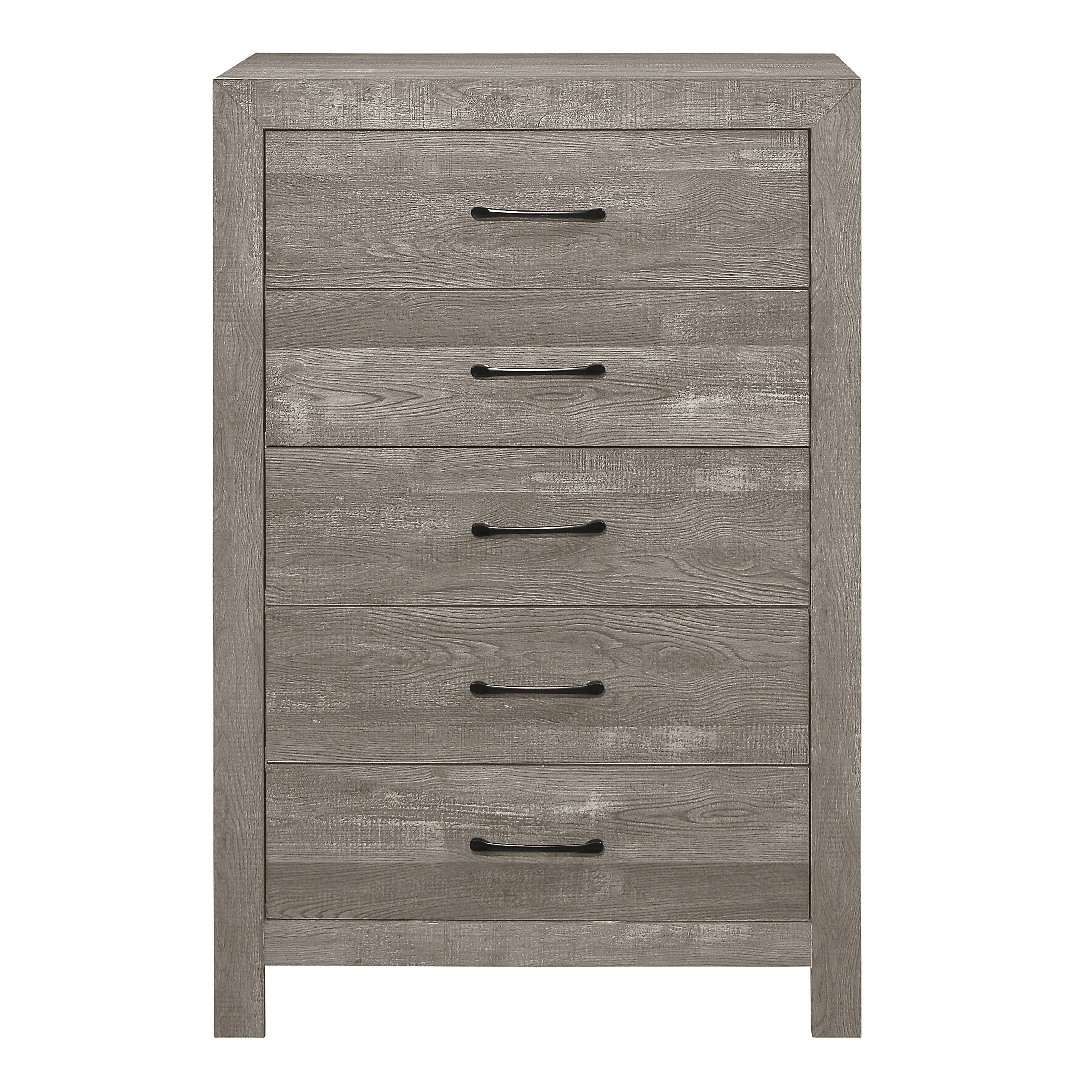 Corbin 4 & 5 PieceTwin Bed Set Gray - Image 2