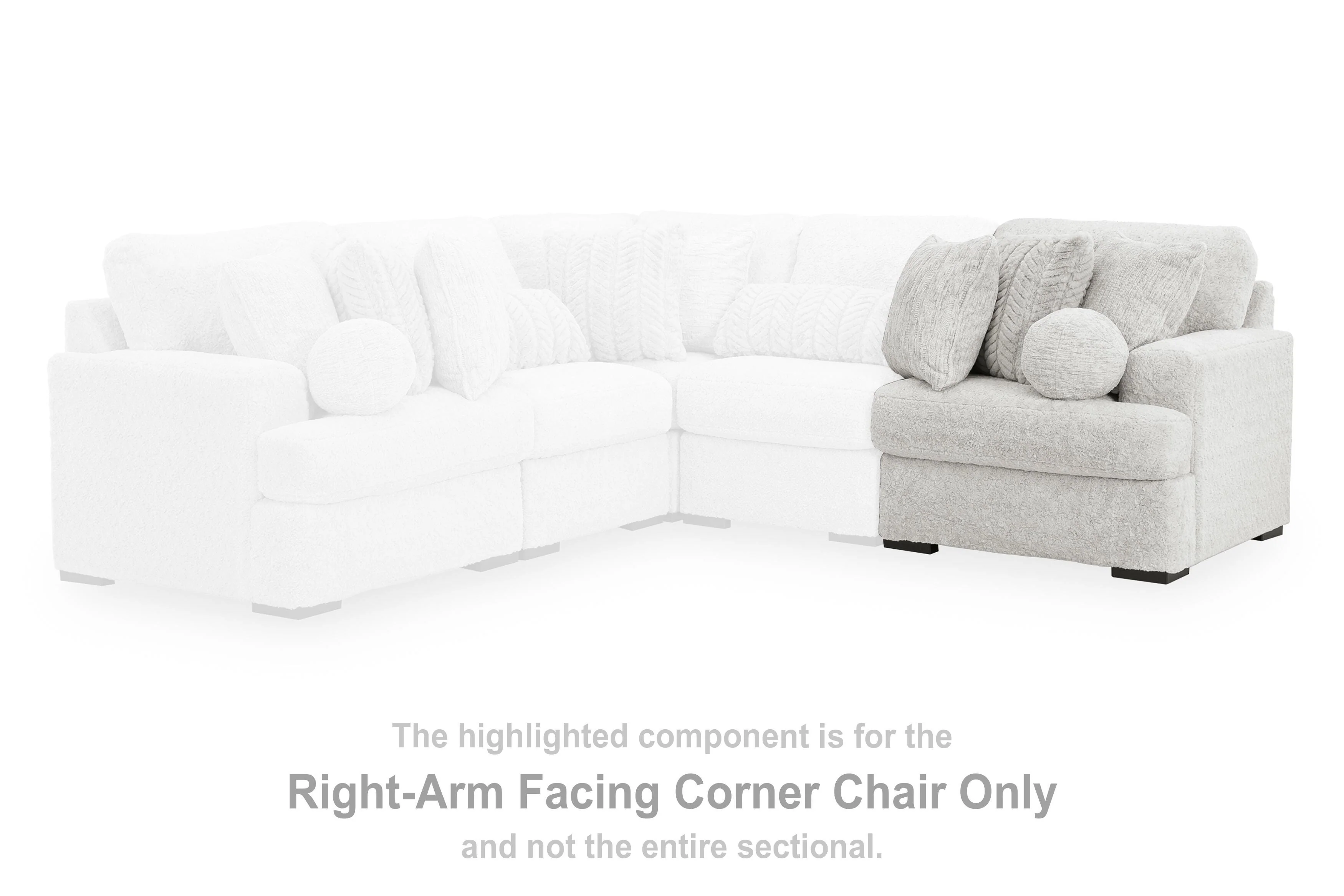 Cuddle Plush Sectional with Chaise - Image 35