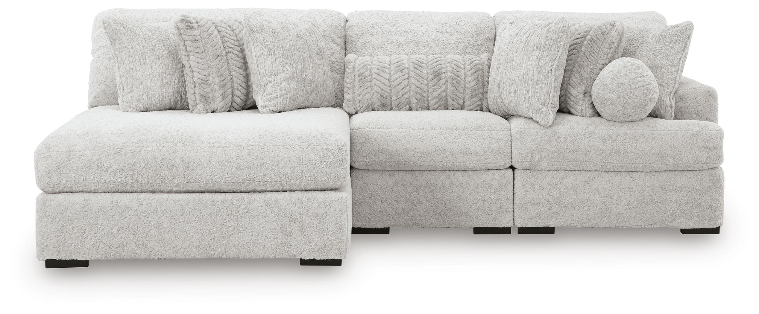 Cuddle Plush Sectional with Chaise - Image 38