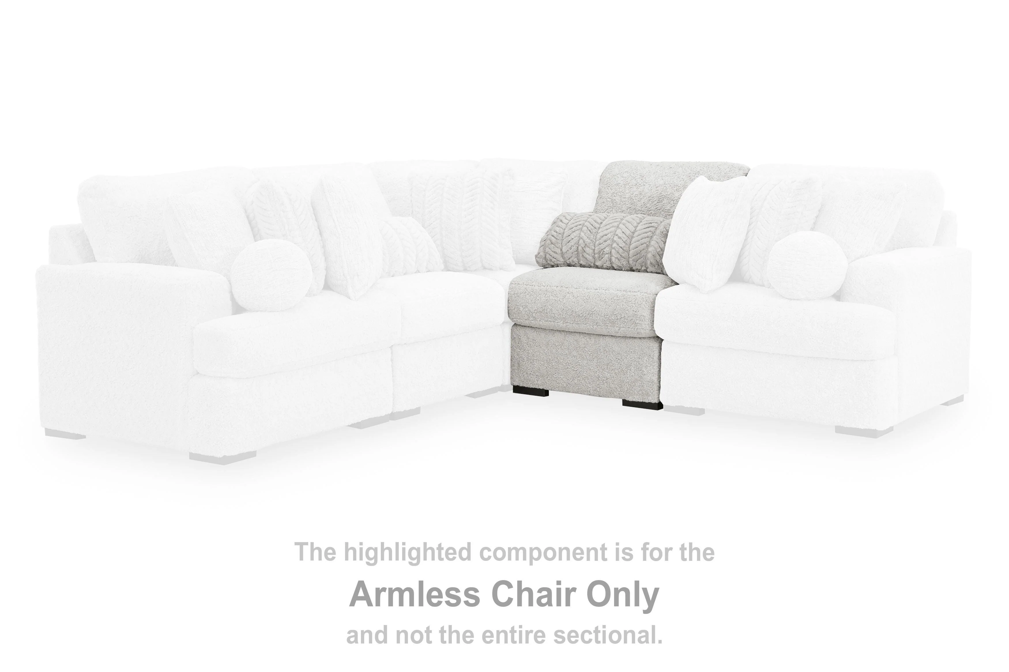 Cuddle Plush Sectional with Chaise - Image 47
