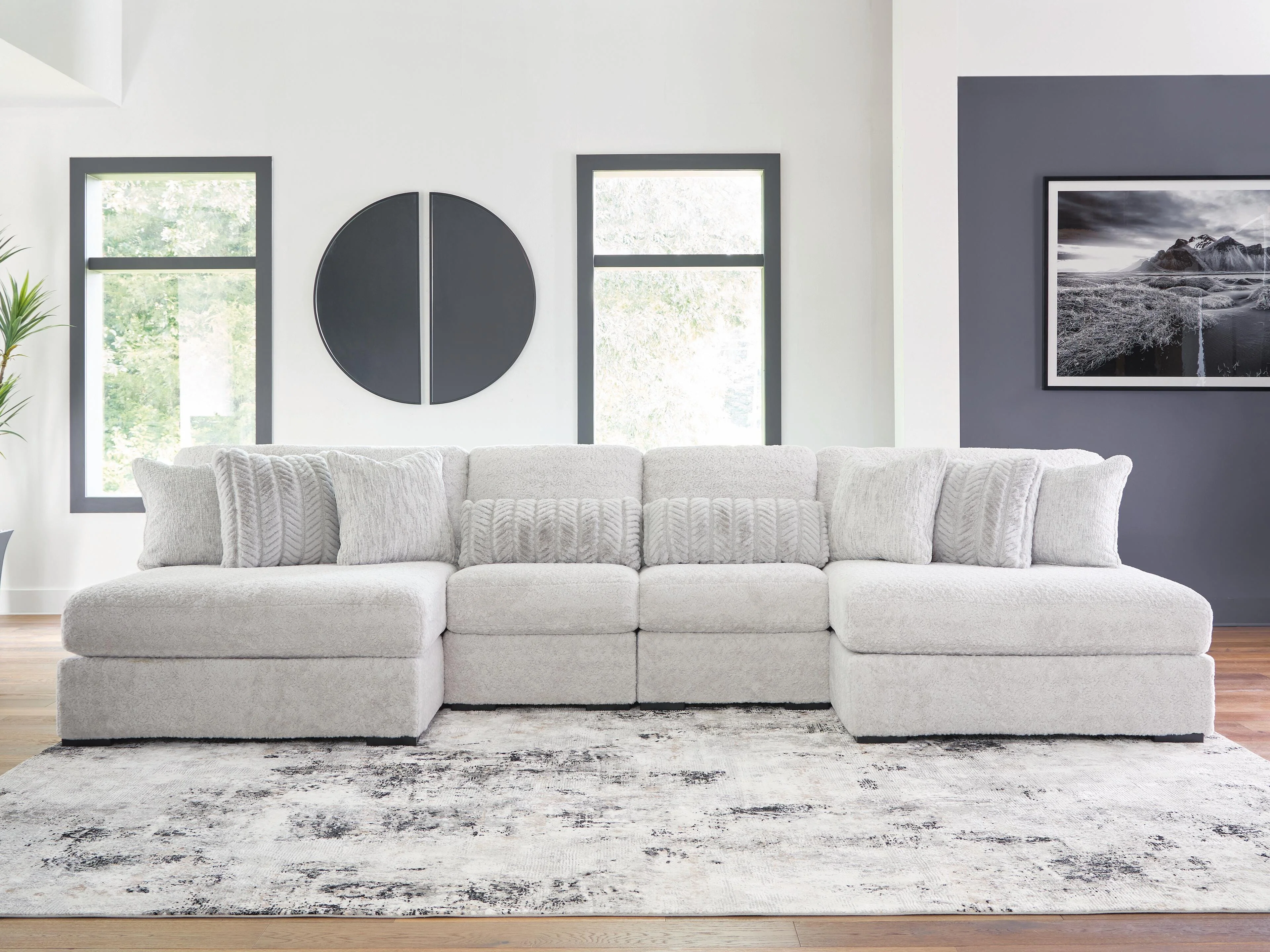 Cuddle Plush Sectional with Chaise - Image 53