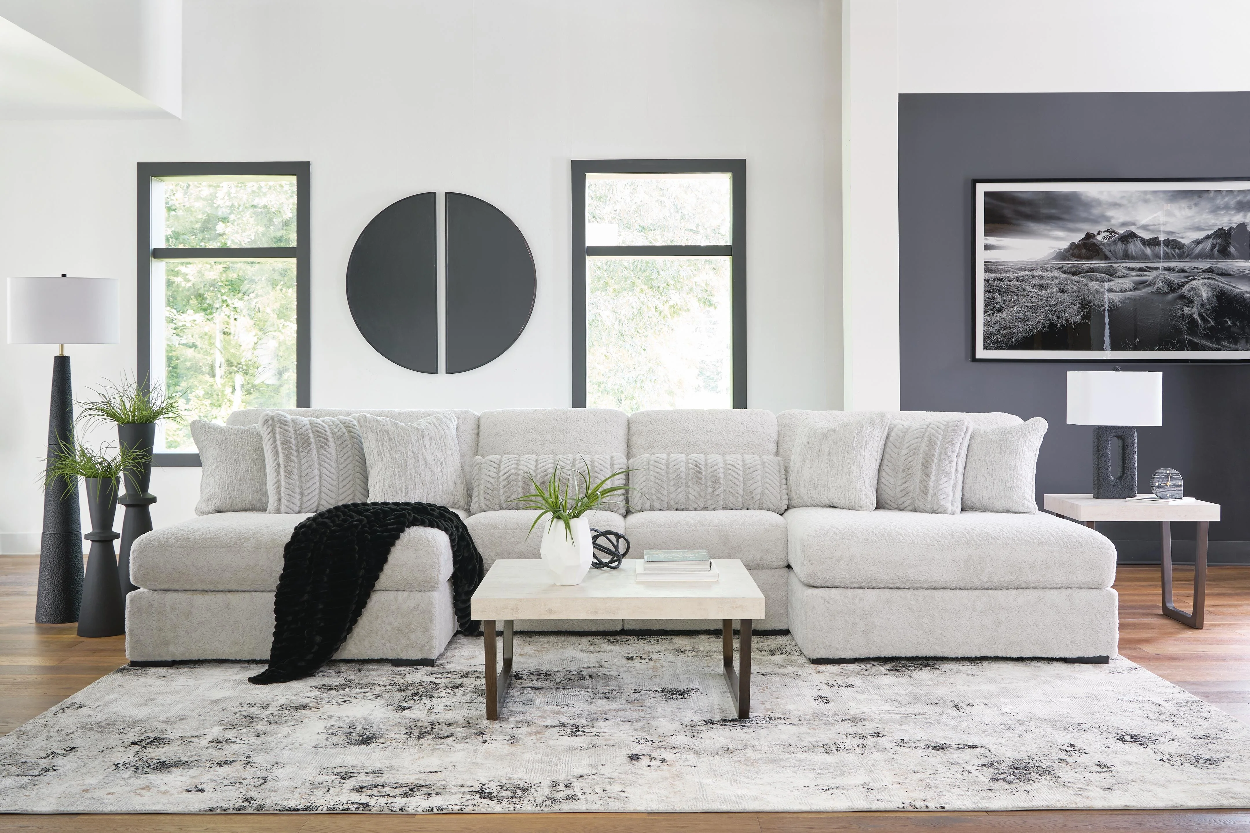 Cuddle Plush Sectional with Chaise - Image 55