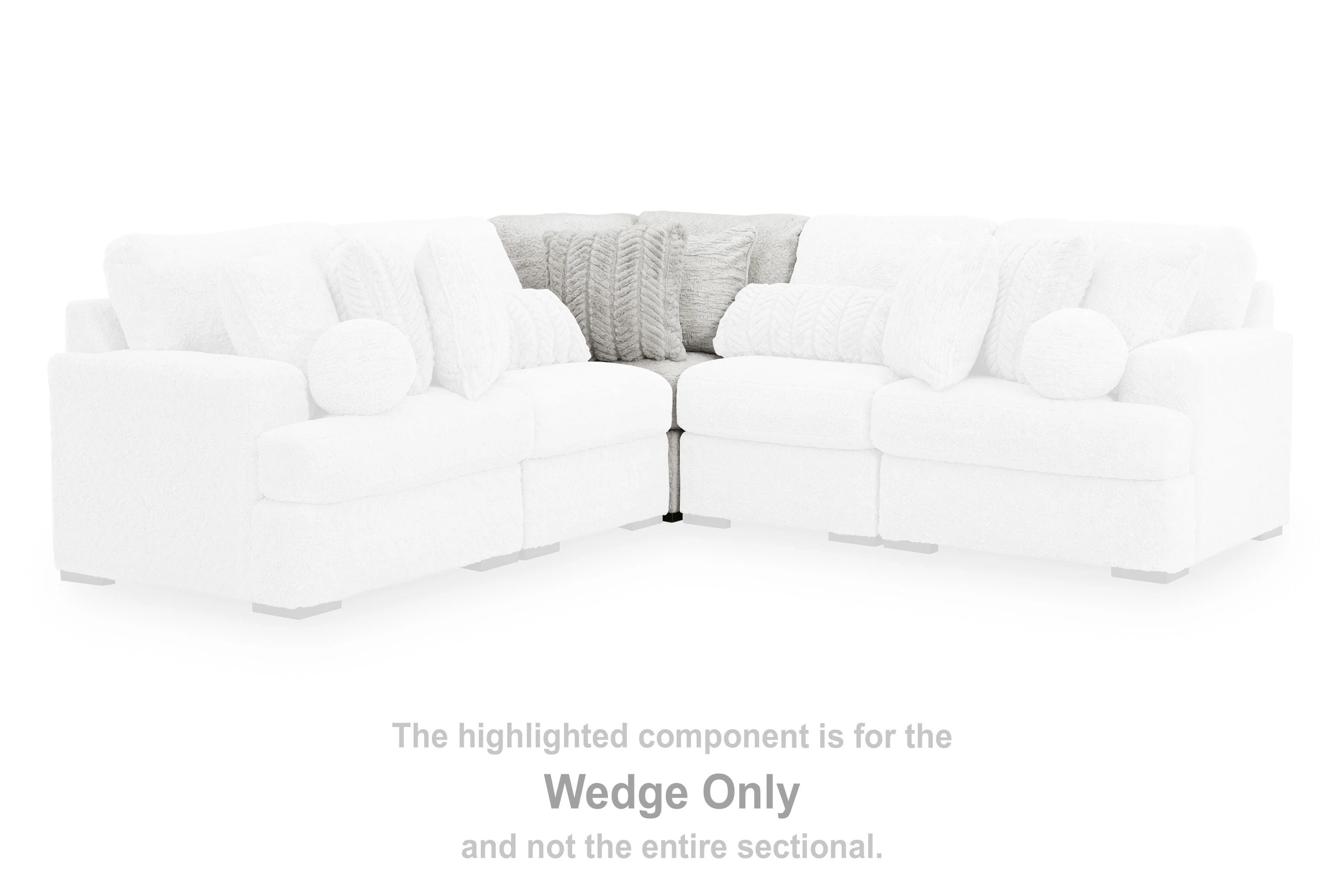 Cuddle Plush Sectional with Chaise - Image 93