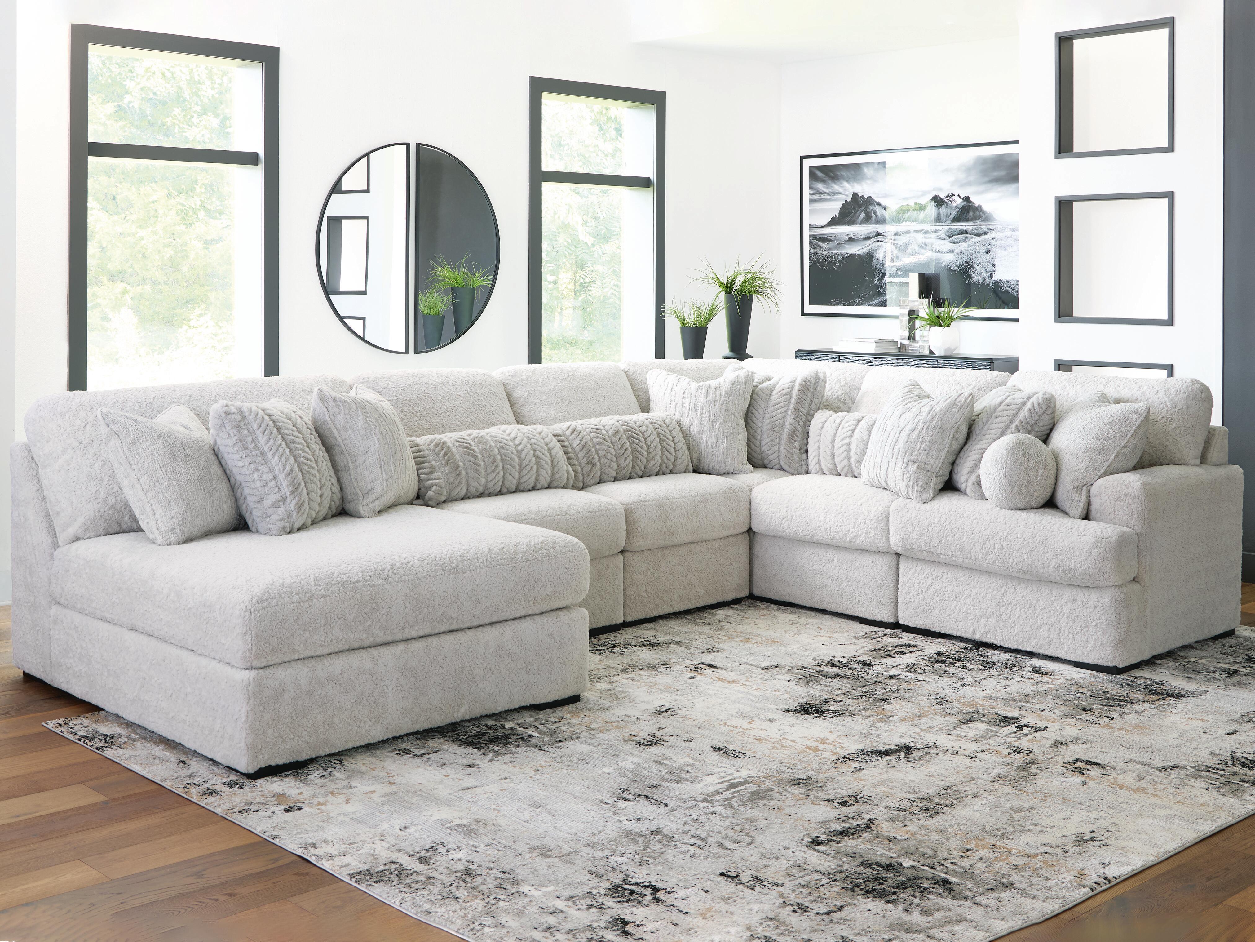 Cuddle Plush Sectional with Chaise - Image 96