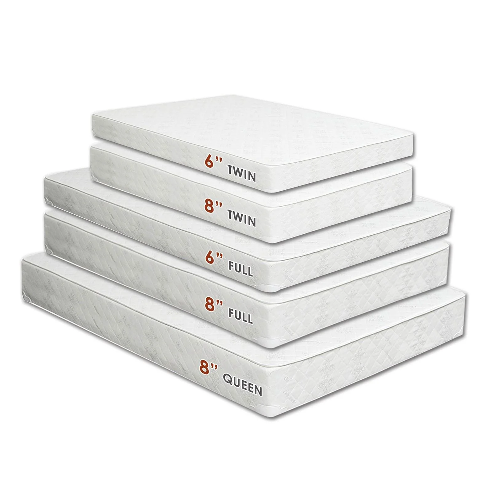 DAISY 8" Bunkie Board Combo Mattress, Full - Image 2
