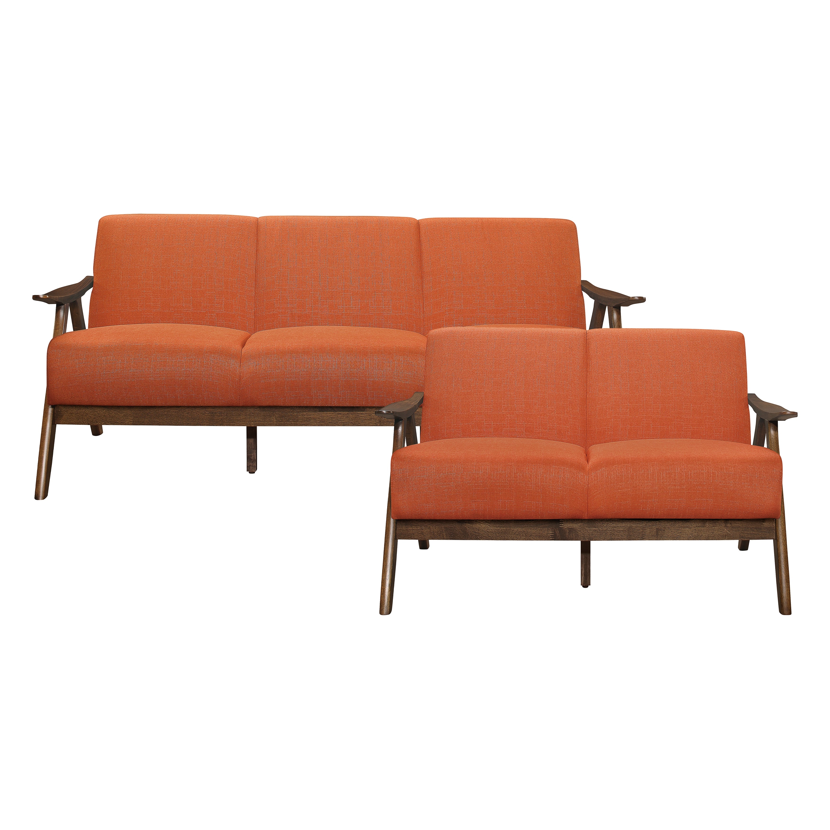 Damala 2pc Set: Sofa, Love - Image 2