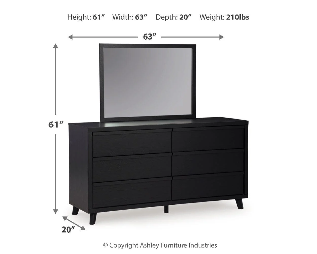 Danziar Bedroom Set - Image 11
