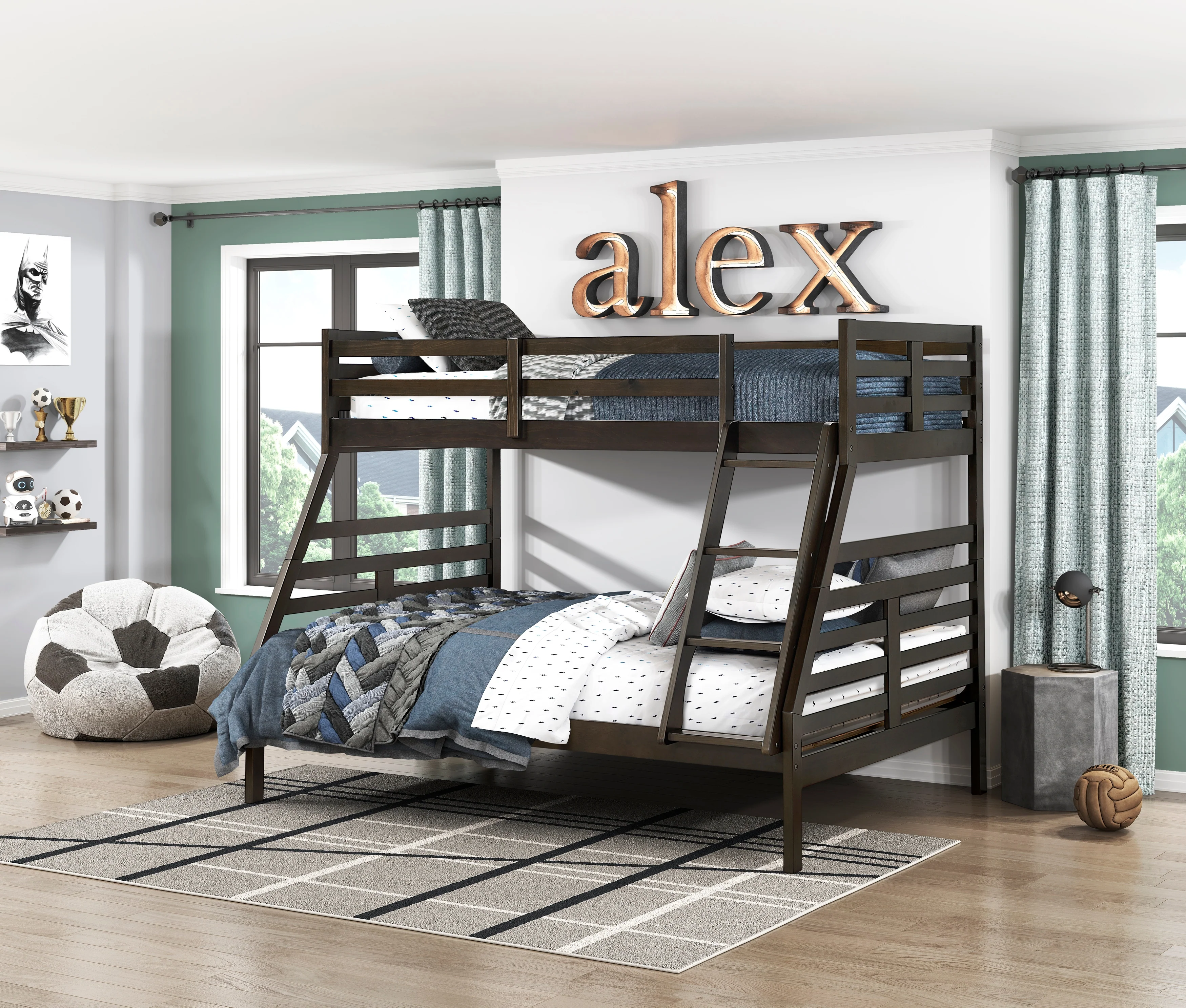 Darden Twin/Full Bunk Bed - Image 5