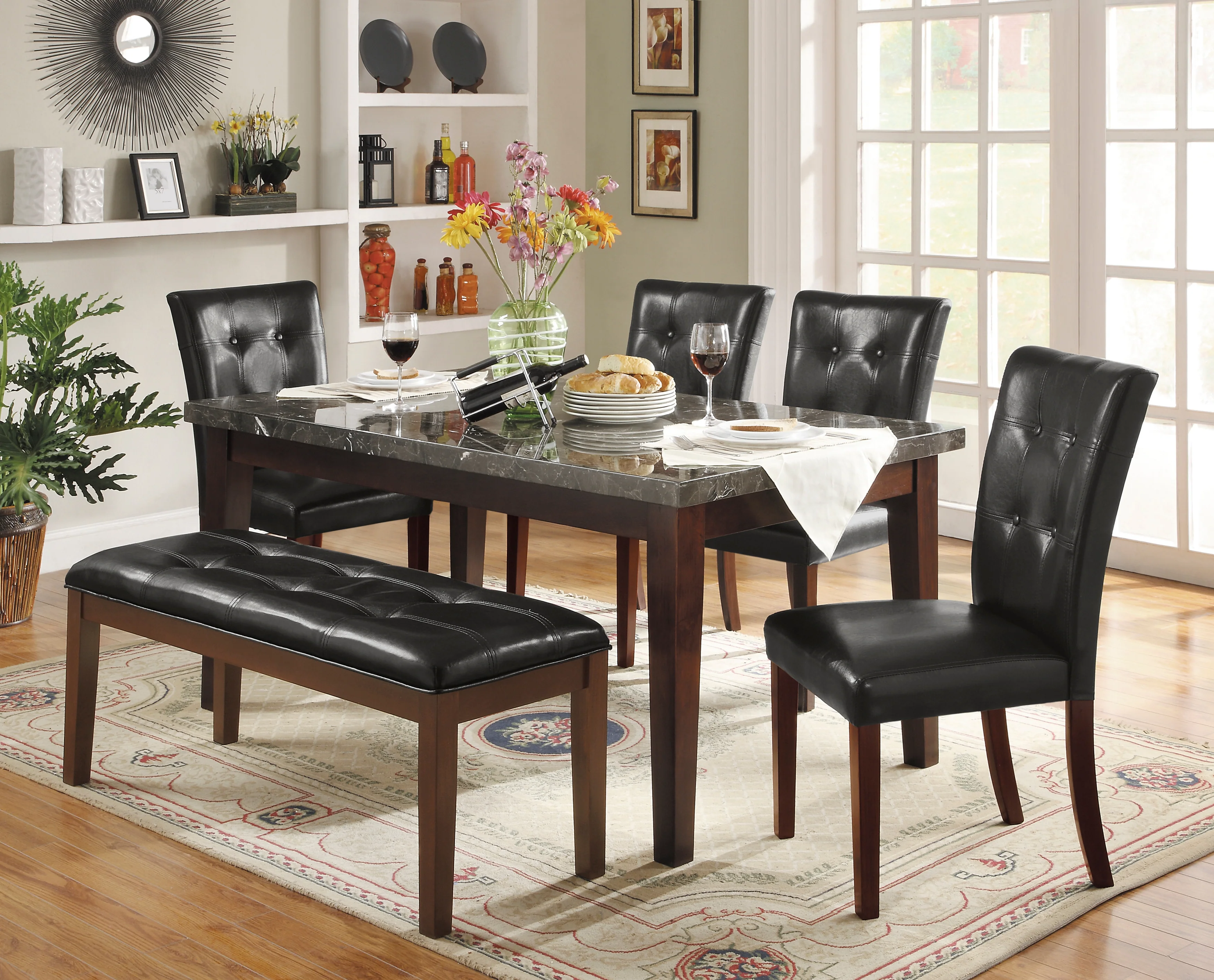 Decatur Dining Table, Marble Top - Image 5