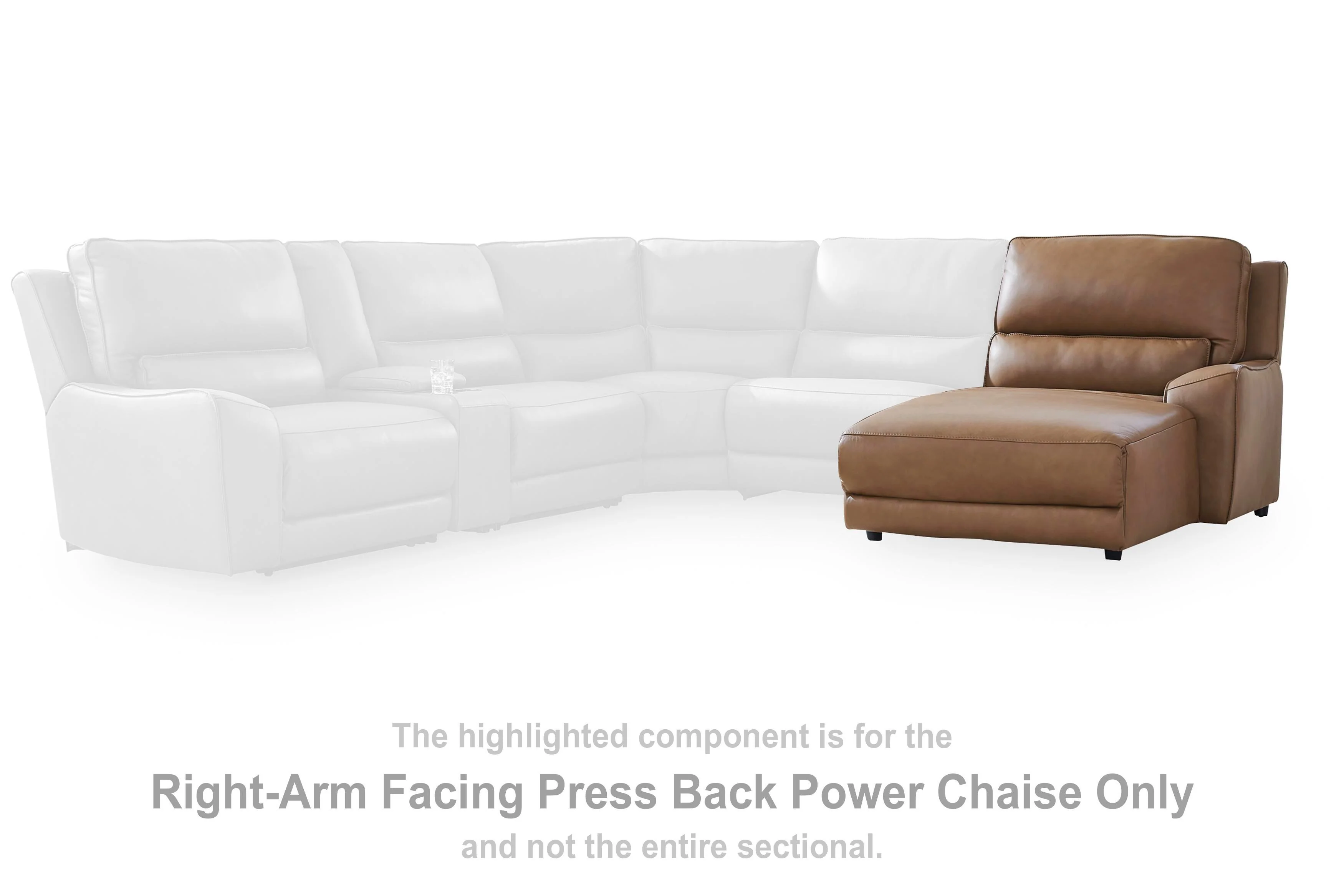 DeepWakes Power Reclining Sectional with Chaise - Image 127
