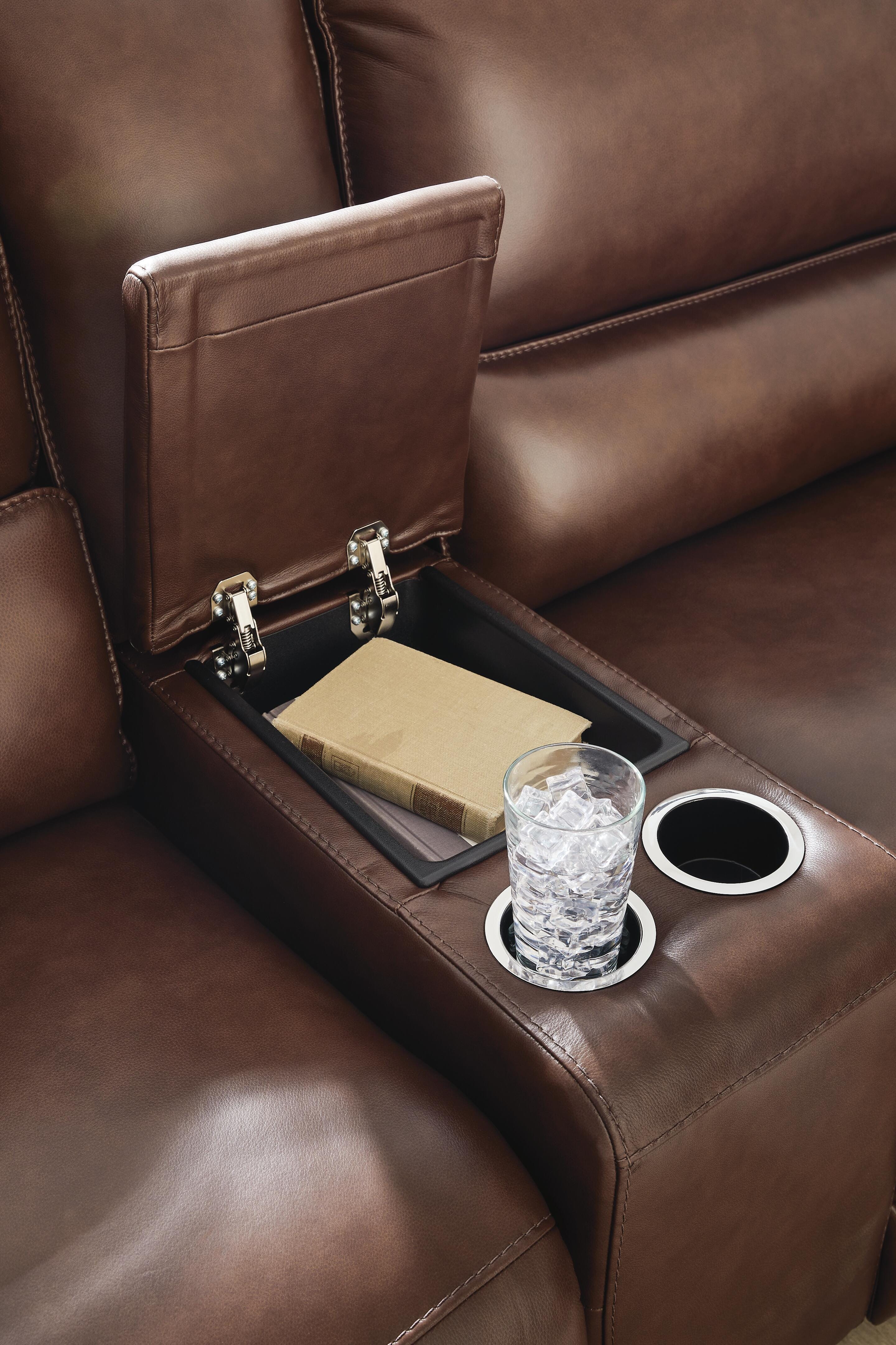 DeepWakes Power Reclining Sectional with Chaise - Image 14