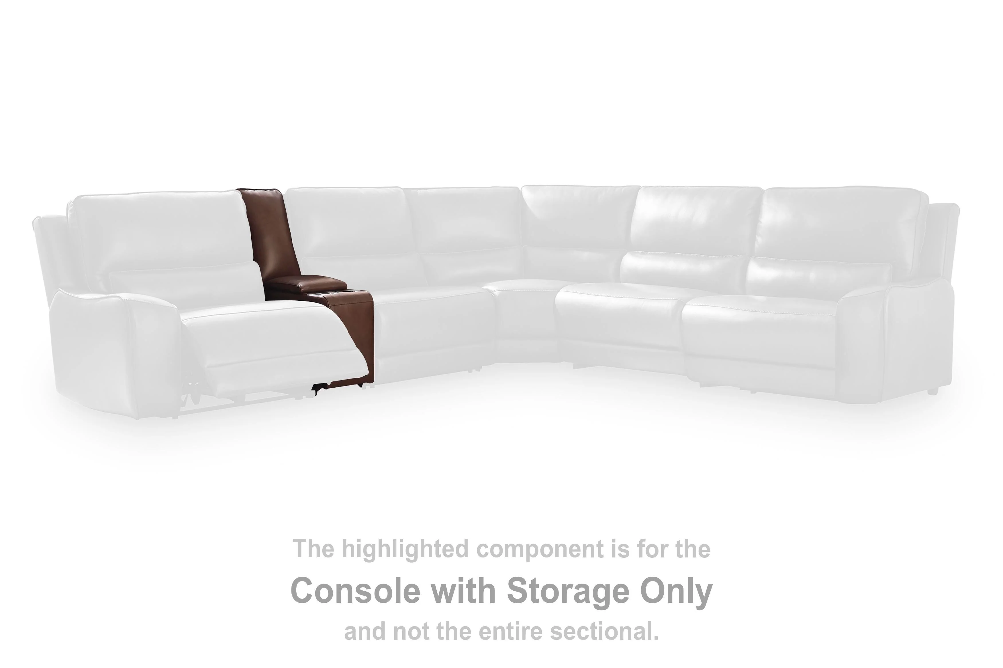 DeepWakes Power Reclining Sectional with Chaise - Image 42