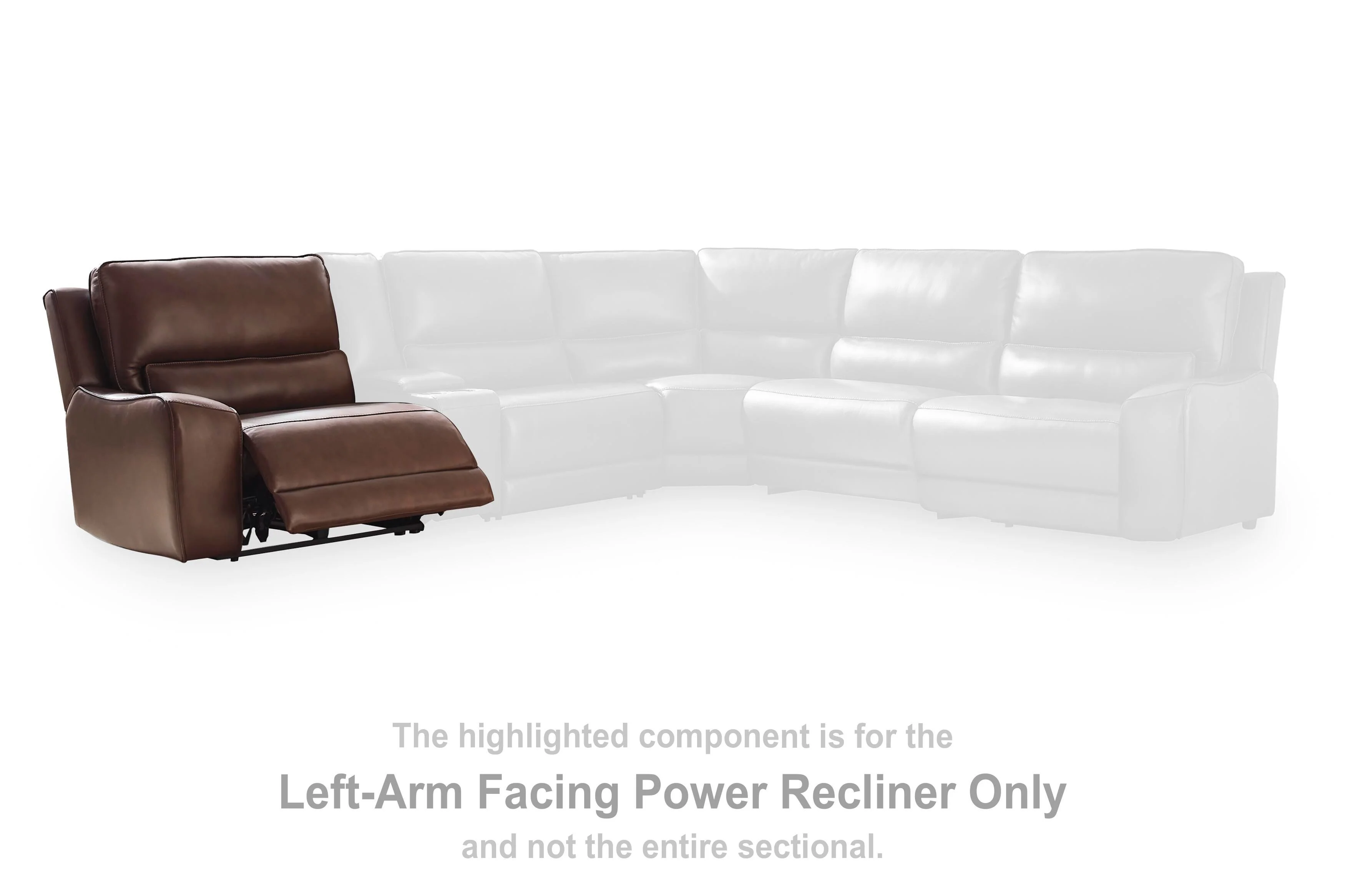 DeepWakes Power Reclining Sectional with Chaise - Image 69
