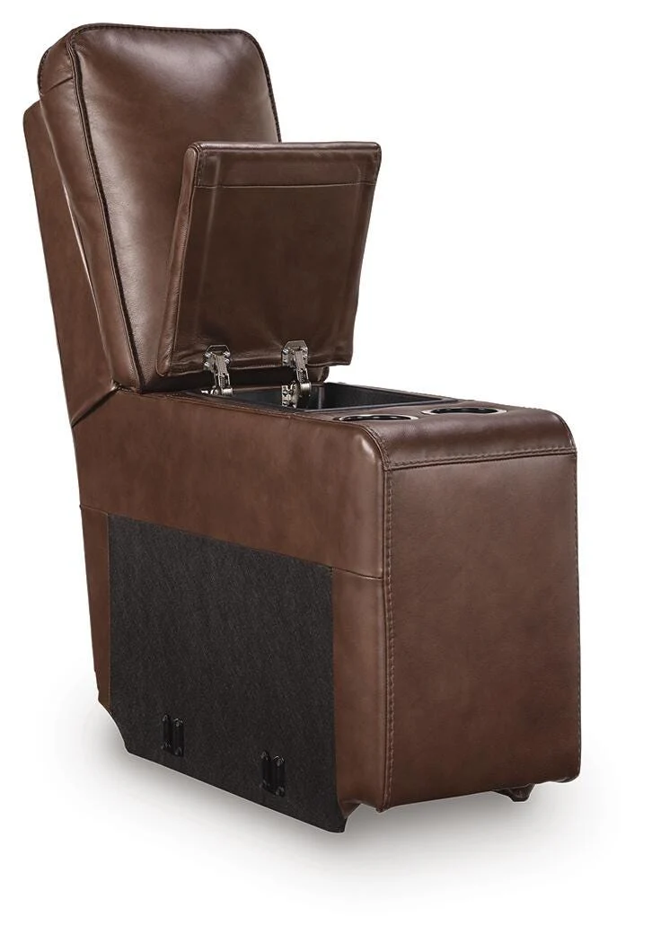 DeepWakes Reclining Sectional with Storage Console - Image 11