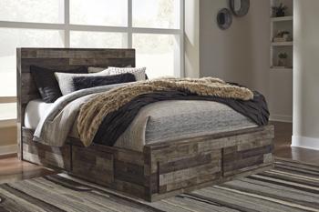 Derekson Bed with 2 Storage Drawers - Image 2
