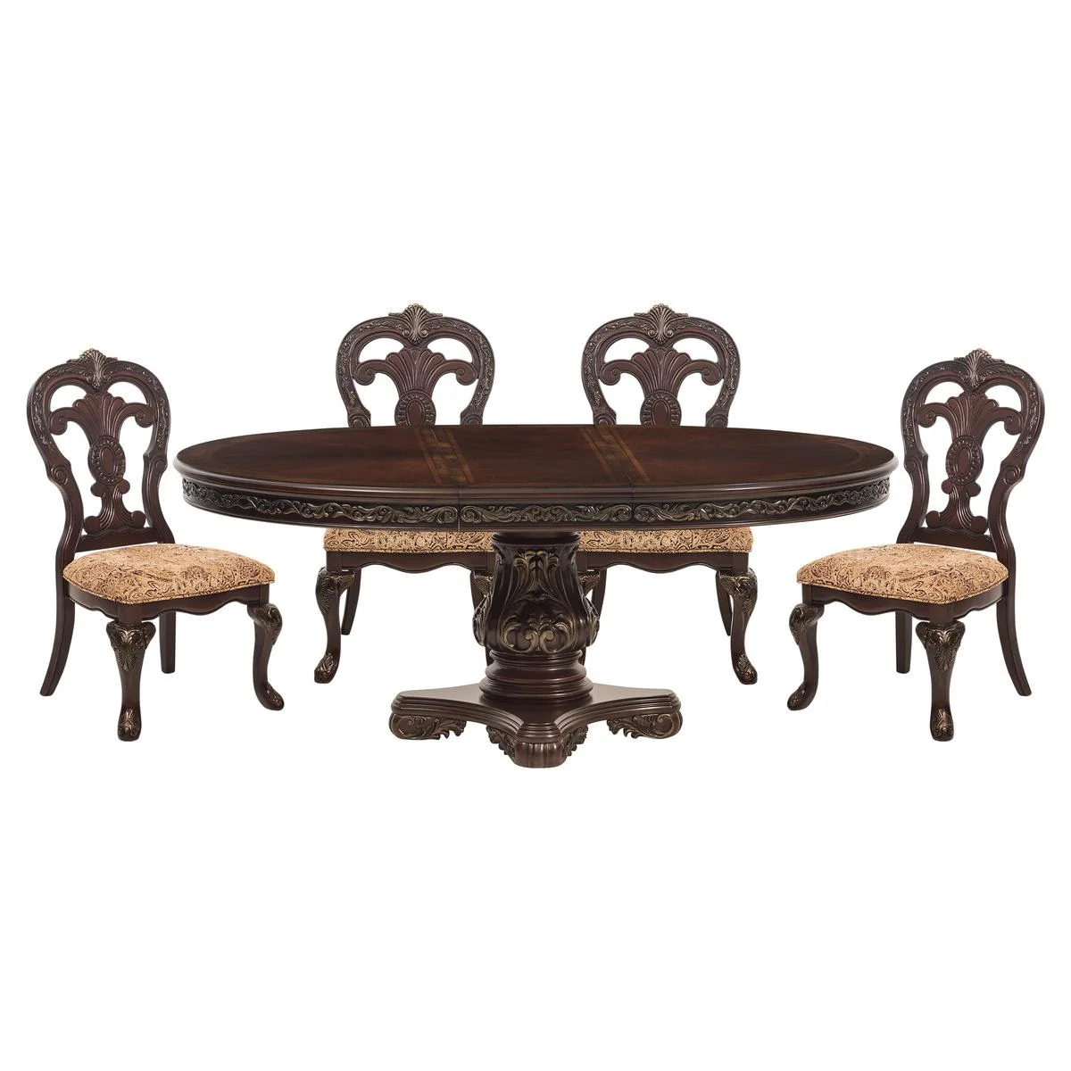 Deryn Park Dining Set With Circular Table