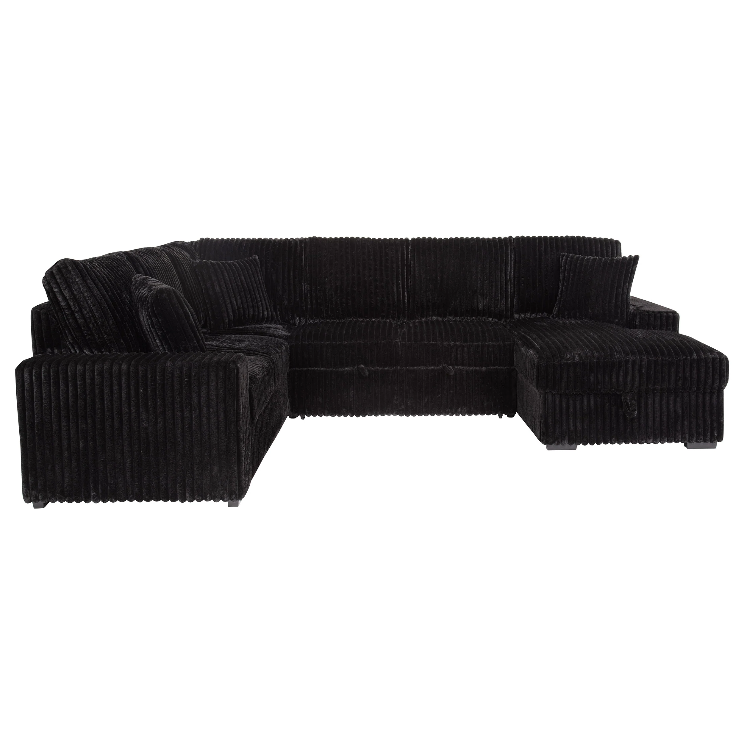 Devonshire Pull-Out Sleeper Sectional Sofa - Image 49