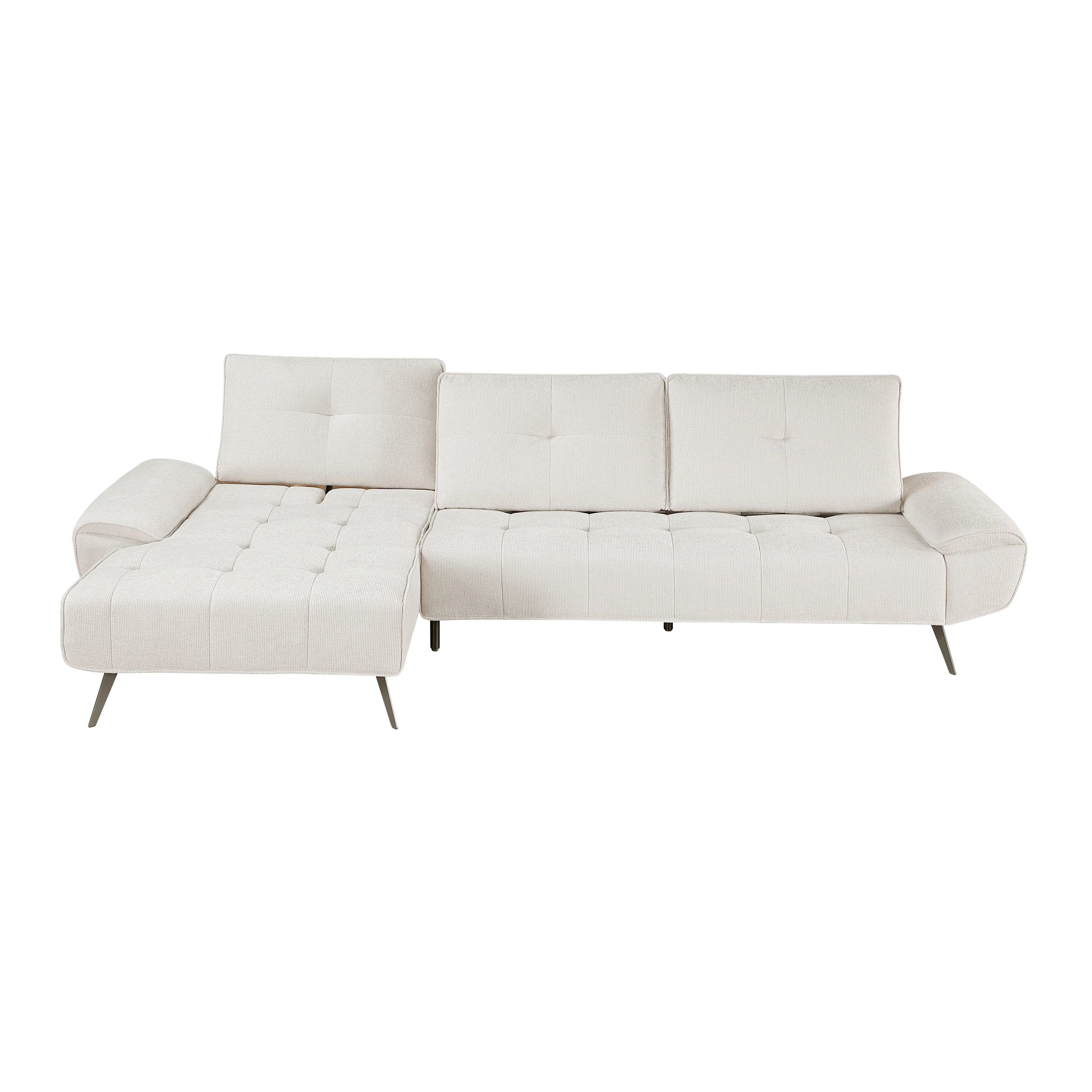 Dominic 2-piece Sectional With Left Chaise And Dual-position Backs For Adjustable Seat Depth - Image 5
