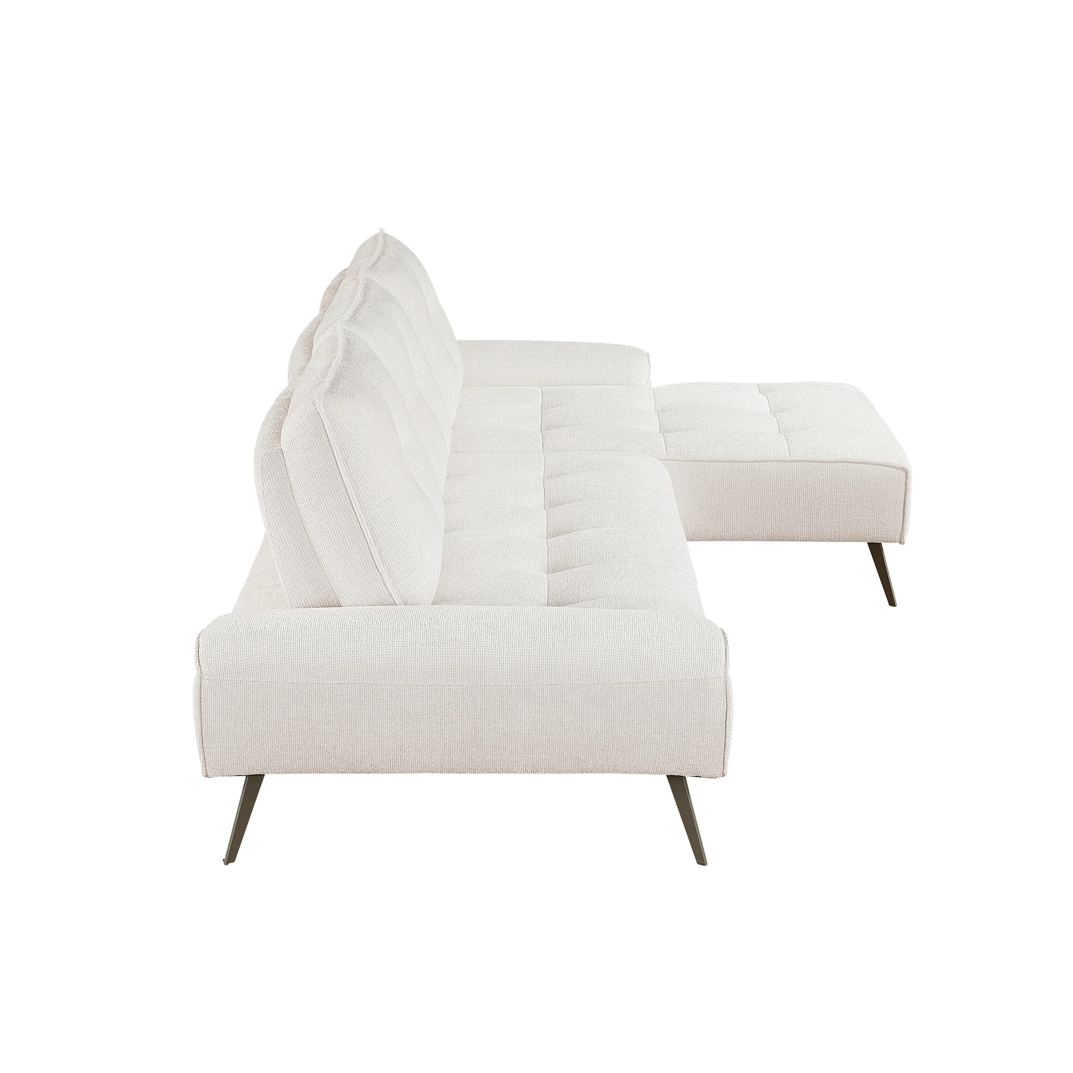 Dominic 2-piece Sectional With Right Chaise And Dual-position Backs For Adjustable Seat Depth - Image 3