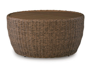 Double Point Outdoor Coffee Table - Image 3