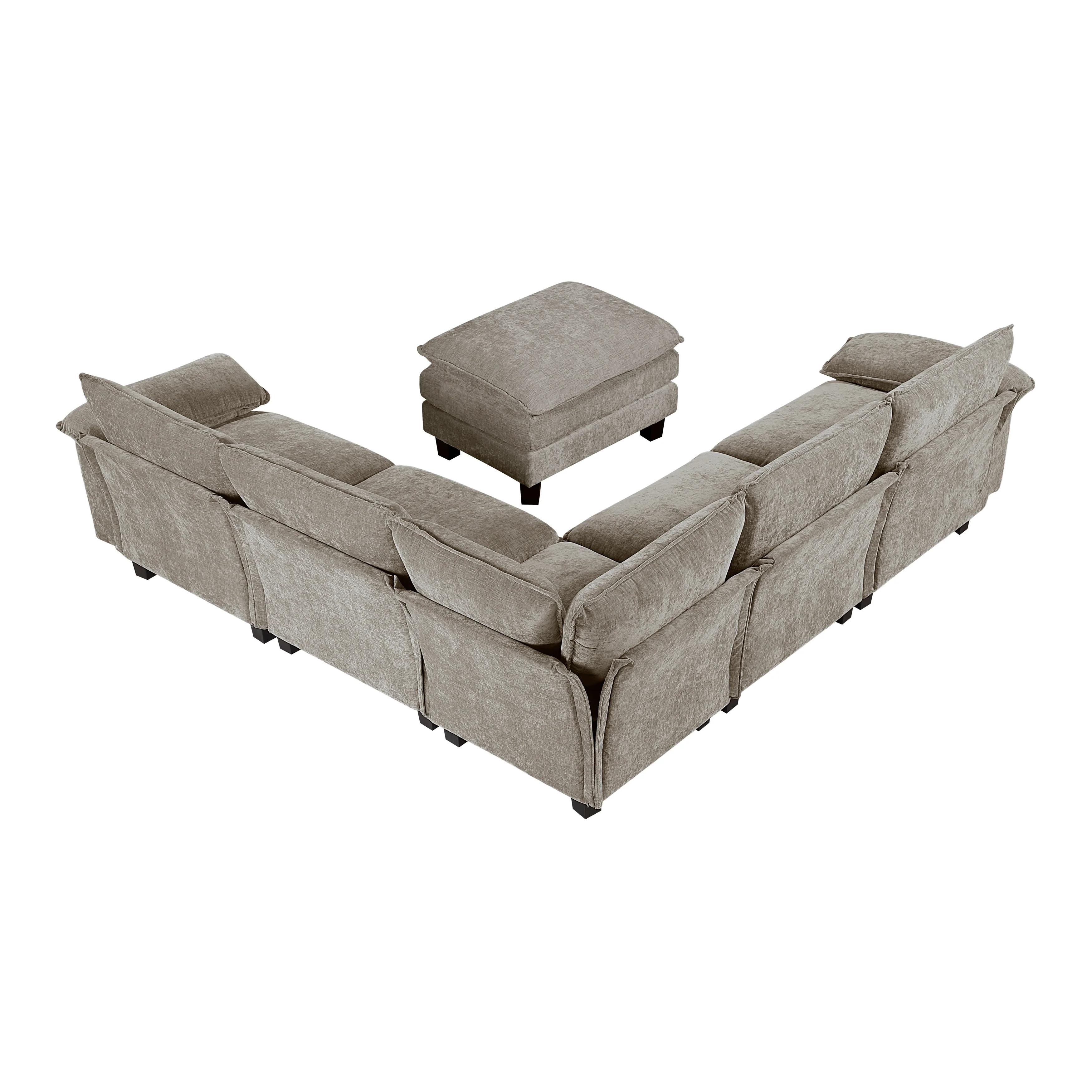 Dublin 6-piece Modular Sectional With Ottoman - Image 9