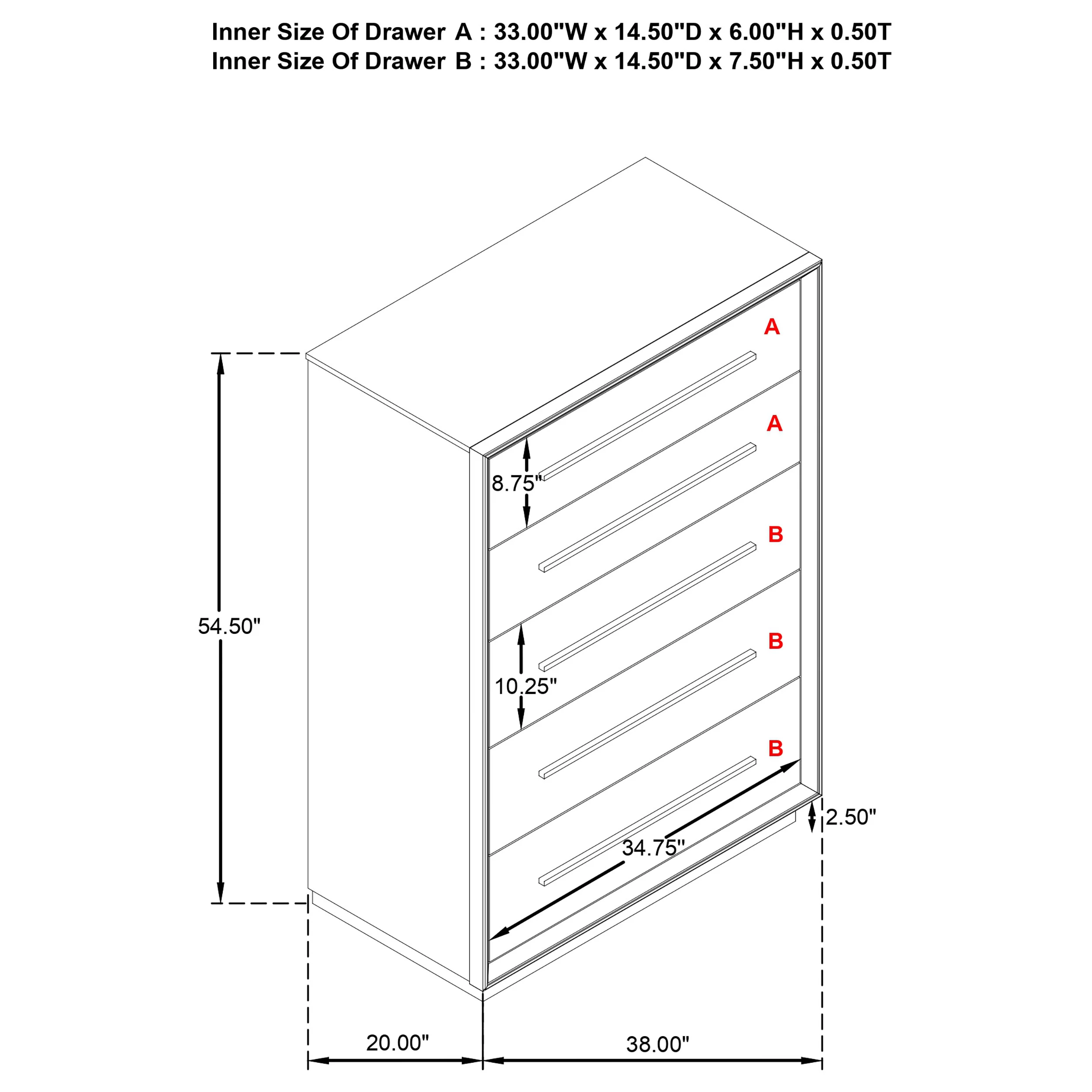 Durango Chest of Drawers - Image 26