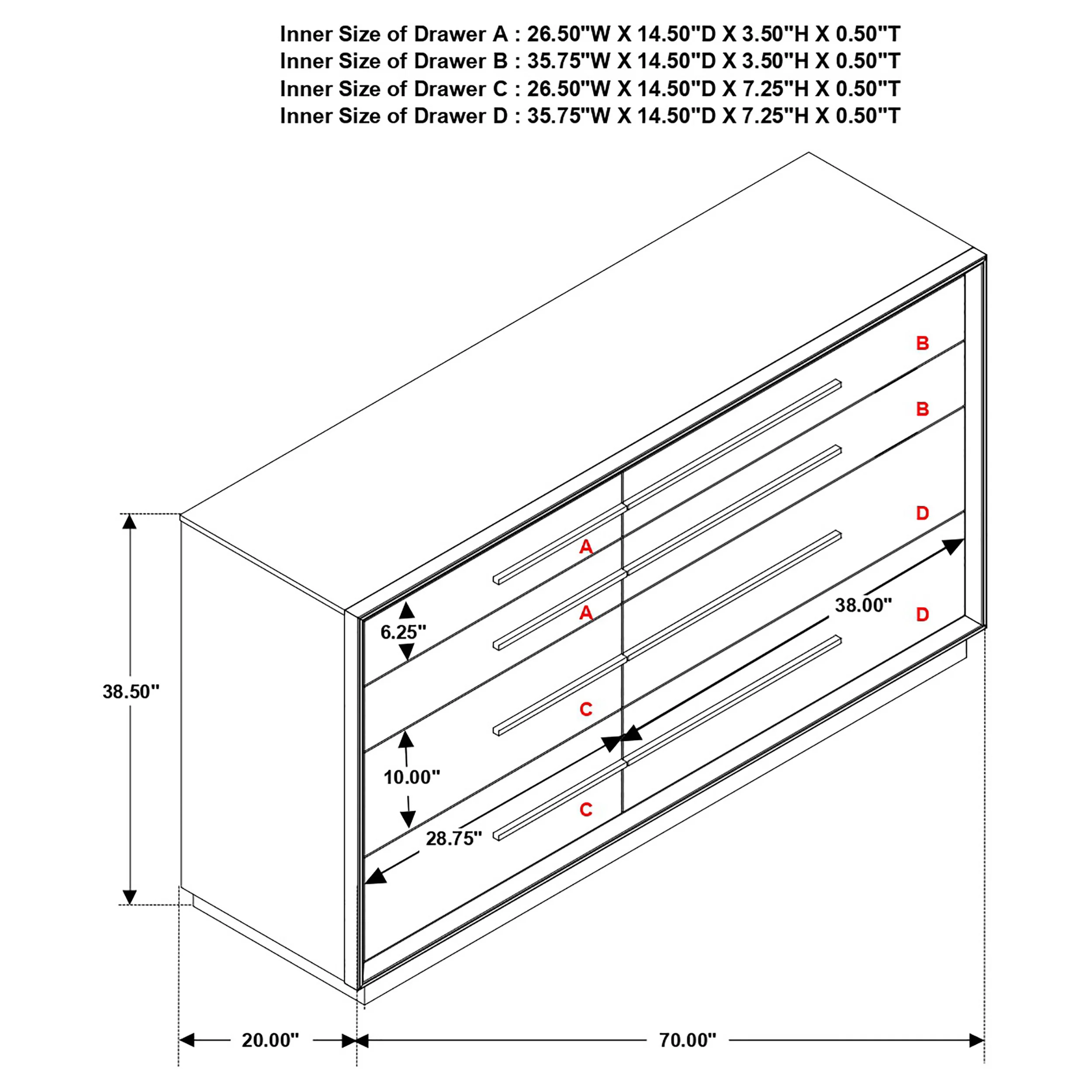 Durango Dresser - Image 15
