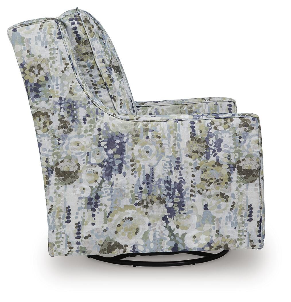 Dustinford Swivel Glider Accent Chair - Image 3