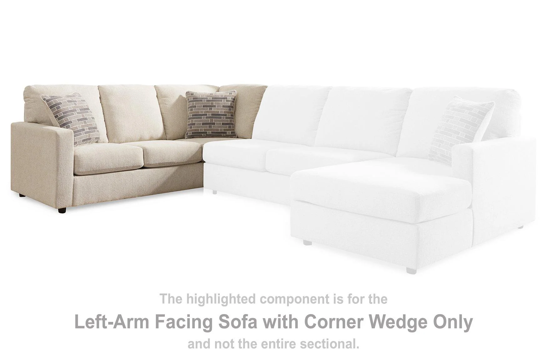 Edenfield 3-Piece Sectional with Chaise - Image 40